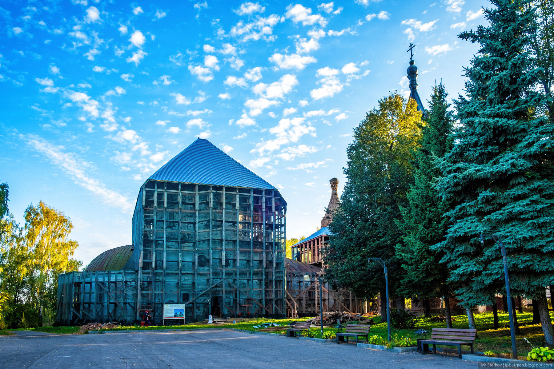 Where Archpriest Avvakum was born - My, Nizhny Novgorod Region, Sculpture, Church, Monument, Longpost