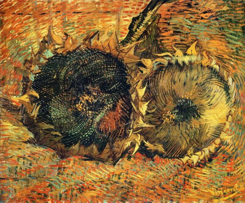 Paintings by Vincent van Gogh - Art, Art, Painting, Sunflower, van Gogh, Impressionism, Artist, Oil painting, beauty, Author's painting, Telegram (link), Longpost