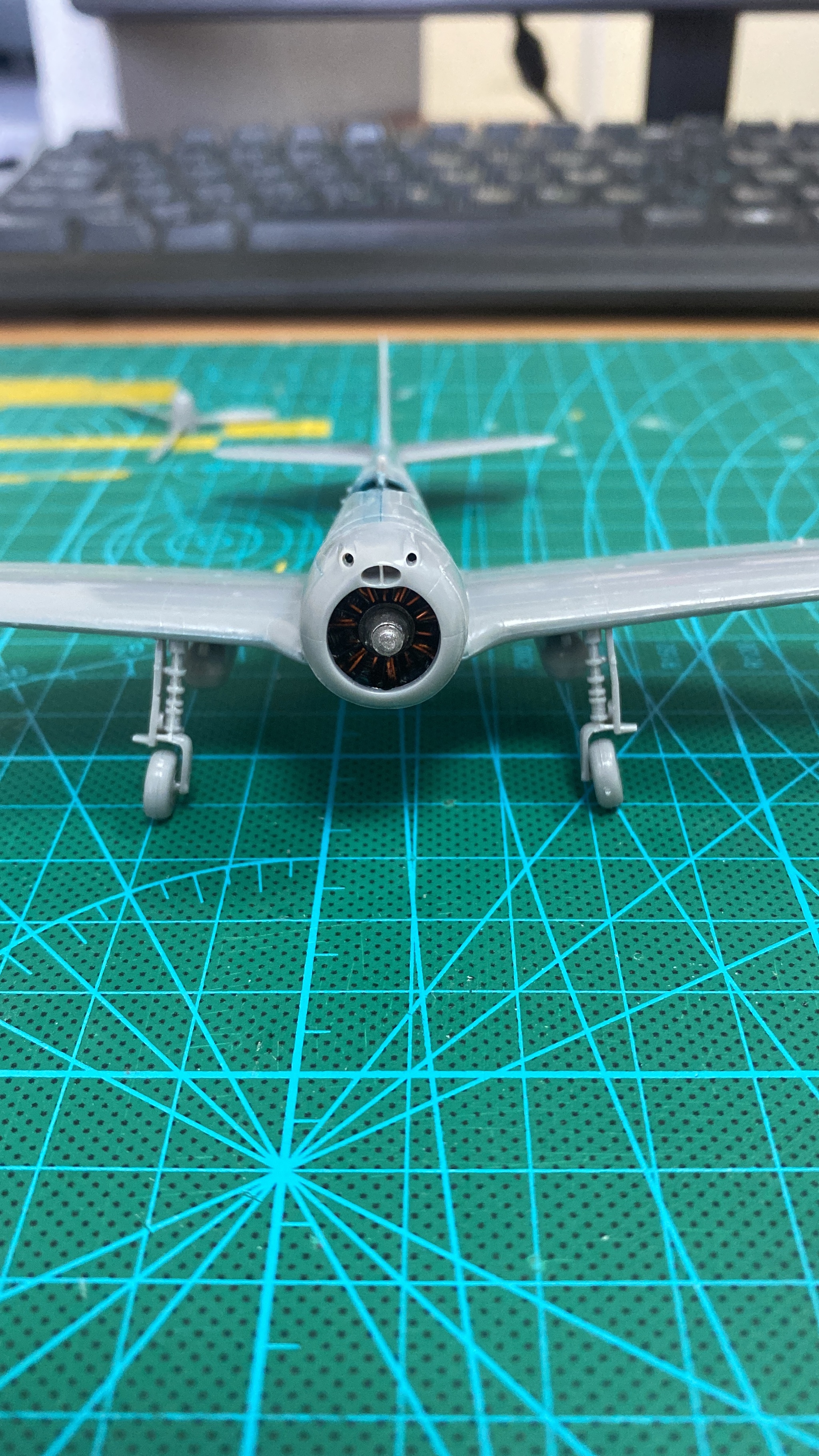 Nakajima Ki-43 Hayabusa (1/72 Hasegawa) - Моё, Моделизм, Масштабная модель, Стендовый моделизм, Рукоделие с процессом, Длиннопост, Истребитель