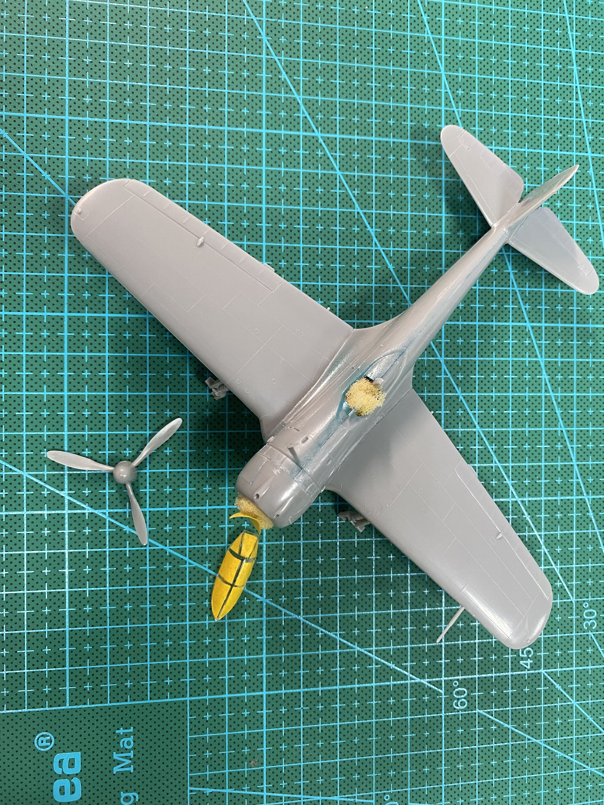 Nakajima Ki-43 Hayabusa (1/72 Hasegawa) - Моё, Моделизм, Масштабная модель, Стендовый моделизм, Рукоделие с процессом, Длиннопост, Истребитель