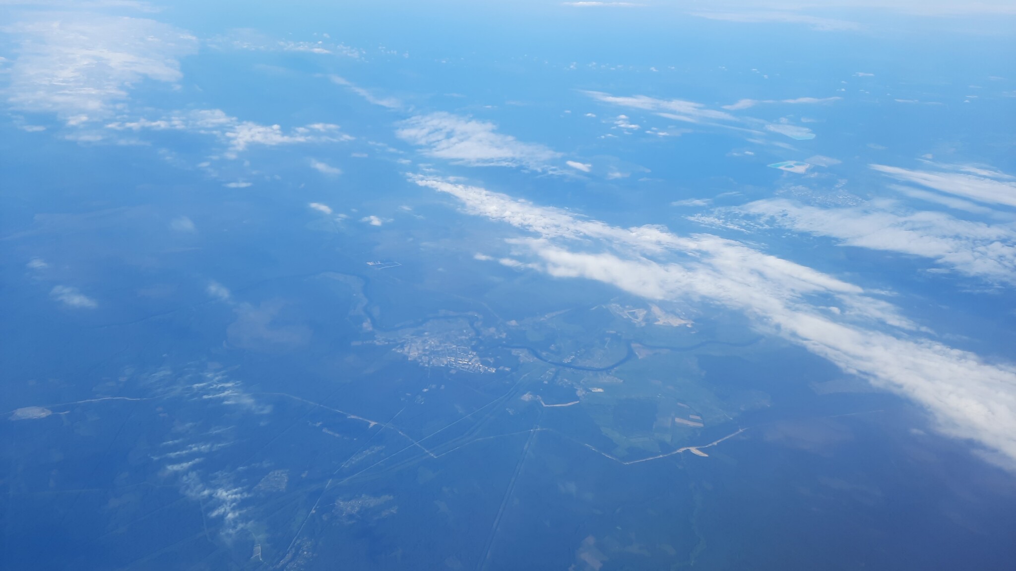 Novgorod, Kingisepp and Estonia from above - My, Travels, Nature, The photo, Airplane, Aerial photography, Longpost