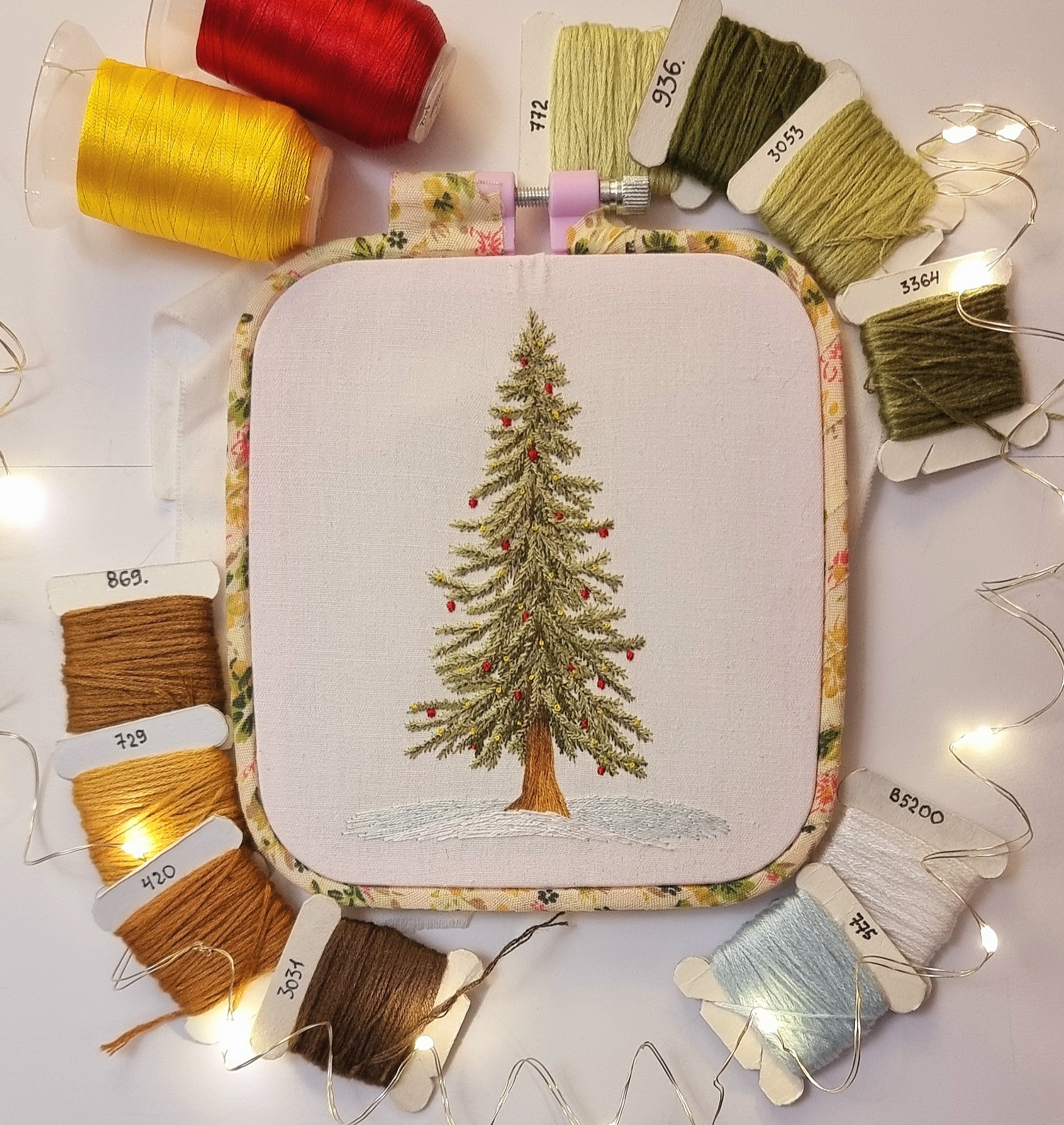 Post #12125334 - My, Embroidery, Needlework without process, Handmade, Needlework, With your own hands, Christmas trees, Christmas tree, Satin stitch embroidery, Longpost