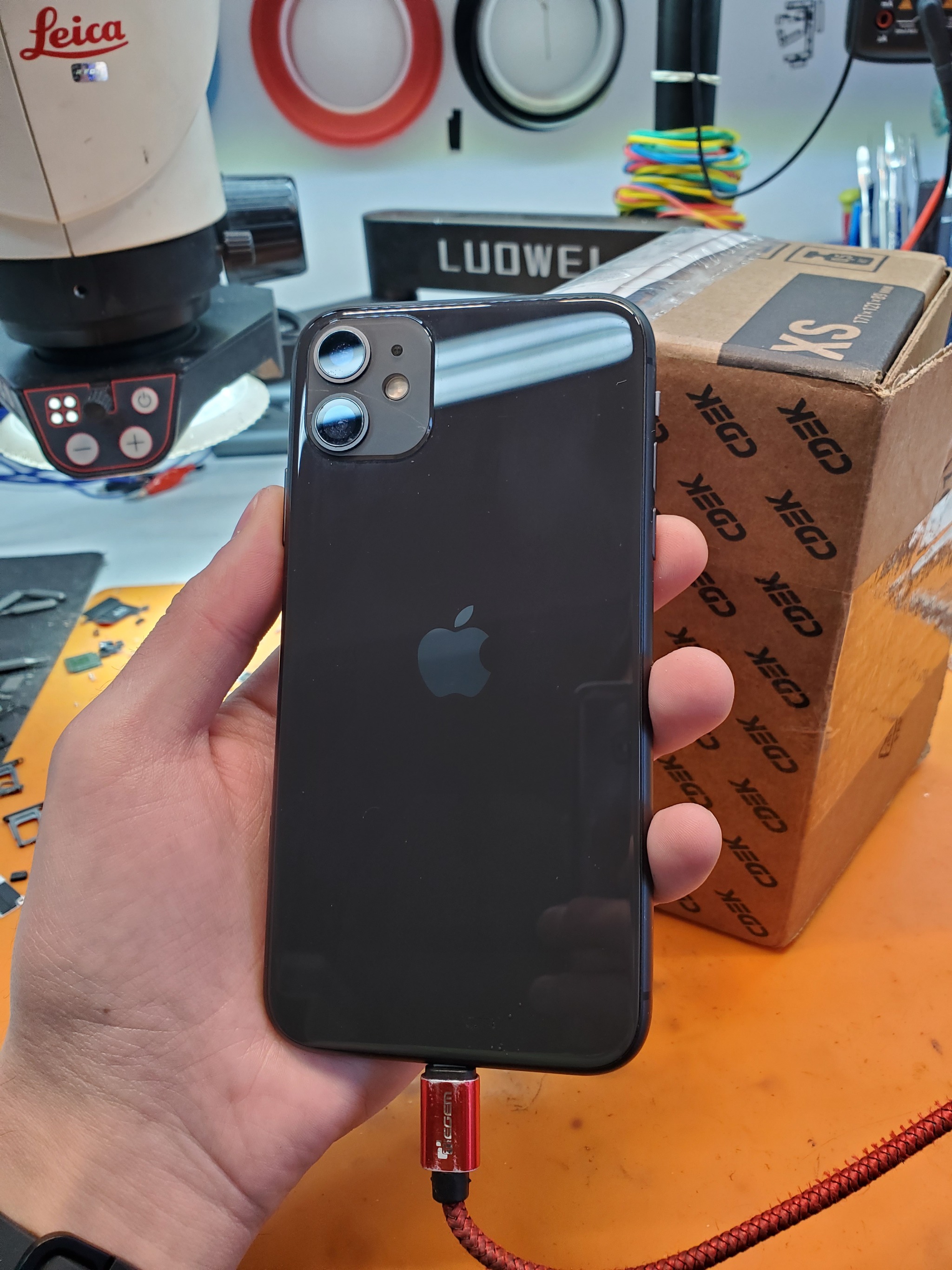 Вкрутил на все деньги. Iphone 11 - Моё, Москва, Ремонт техники, Пайка, Рукожоп, Дорого, Мат, Длиннопост