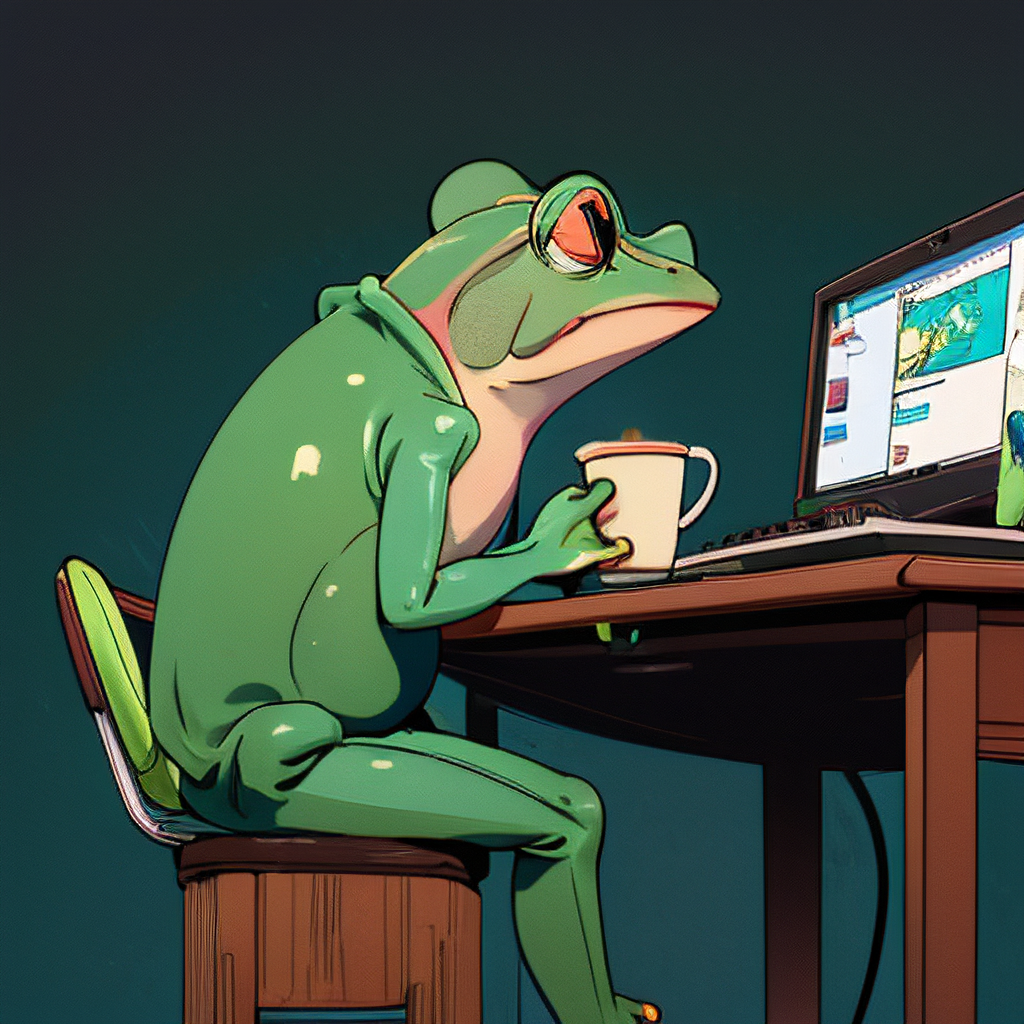 Wednesday my dudes - My, It Is Wednesday My Dudes, Frogs, Illustrations, Wednesday, Artificial Intelligence