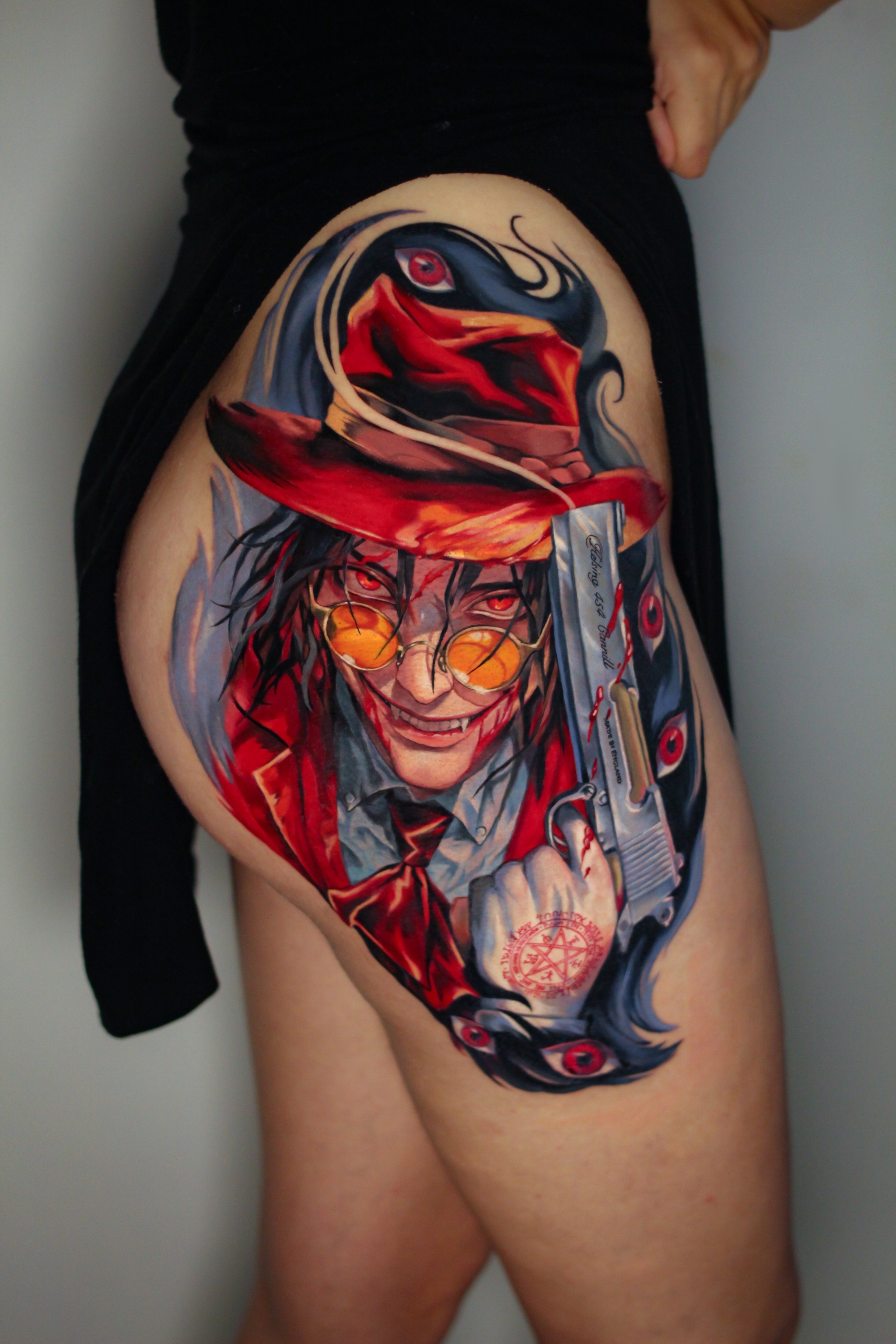 Post #12127083 - My, Tattoo, Work, Master, Alucard (Hellsing), Anime