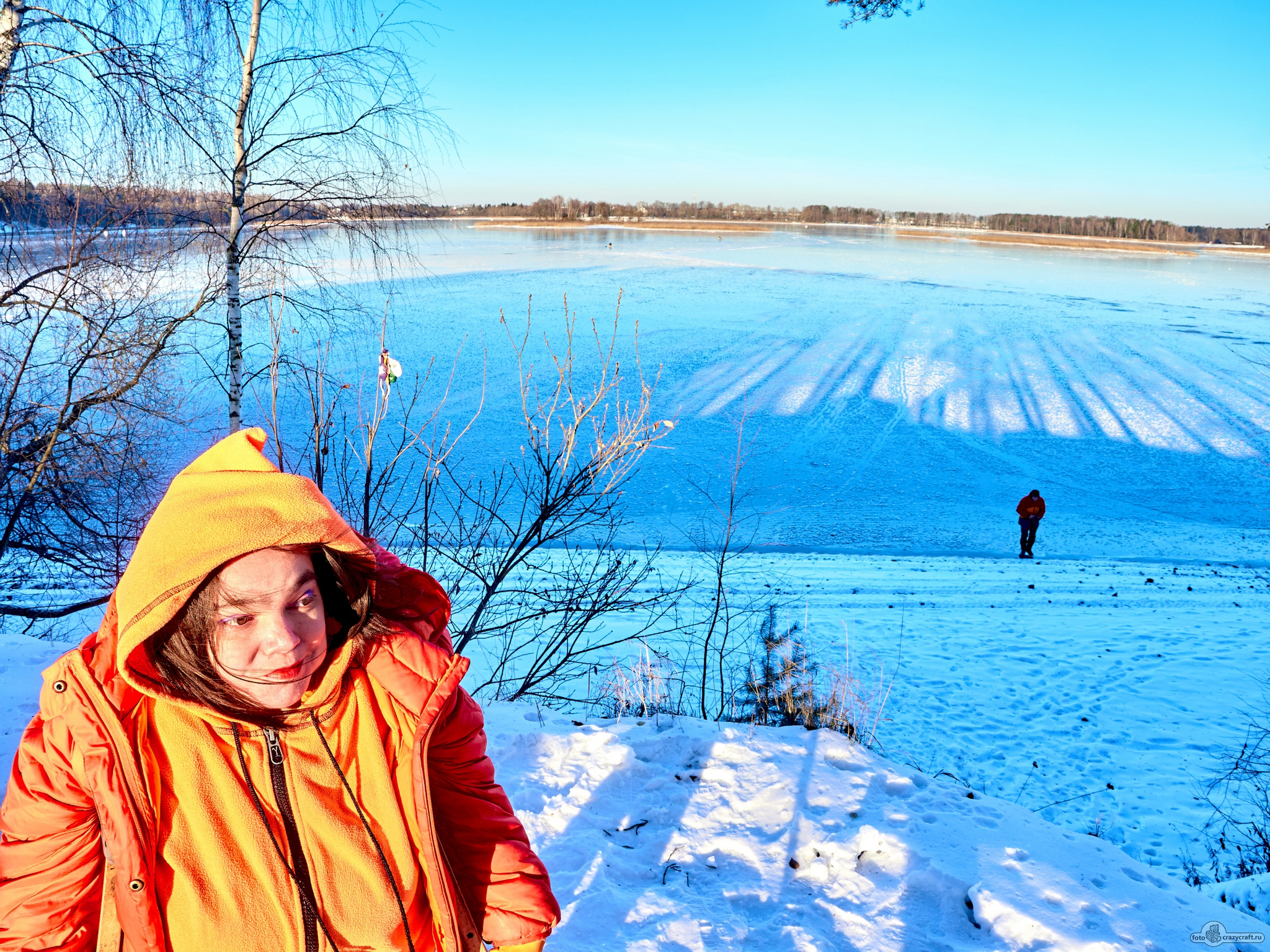 Post #12126214 - My, The photo, Landscape, The sun, Beautiful view, Winter, freezing, Lake, Istra, Sunset, Travels, Ice, Snow, Longpost