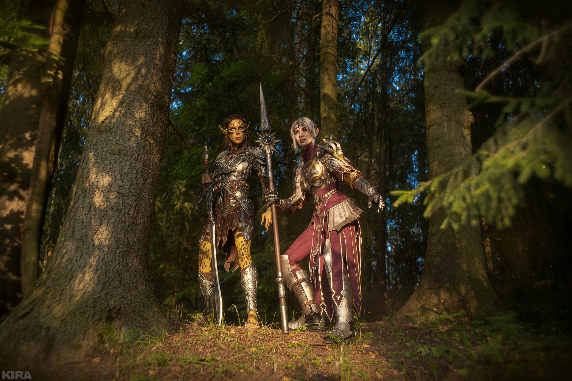 Baldurs Gate 3 | Laezel & Shadowheart - Cosplay, Laezel (baldurs gate 3), Shadowheart, Baldur’s Gate 3, Computer games, Larian Studios, The photo, VKontakte (link), Longpost