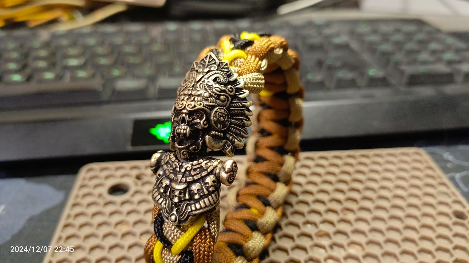 Post #12134067 - My, A bracelet, Decoration, Paracord, Needlework without process, Bijouterie, Friday tag is mine, Longpost