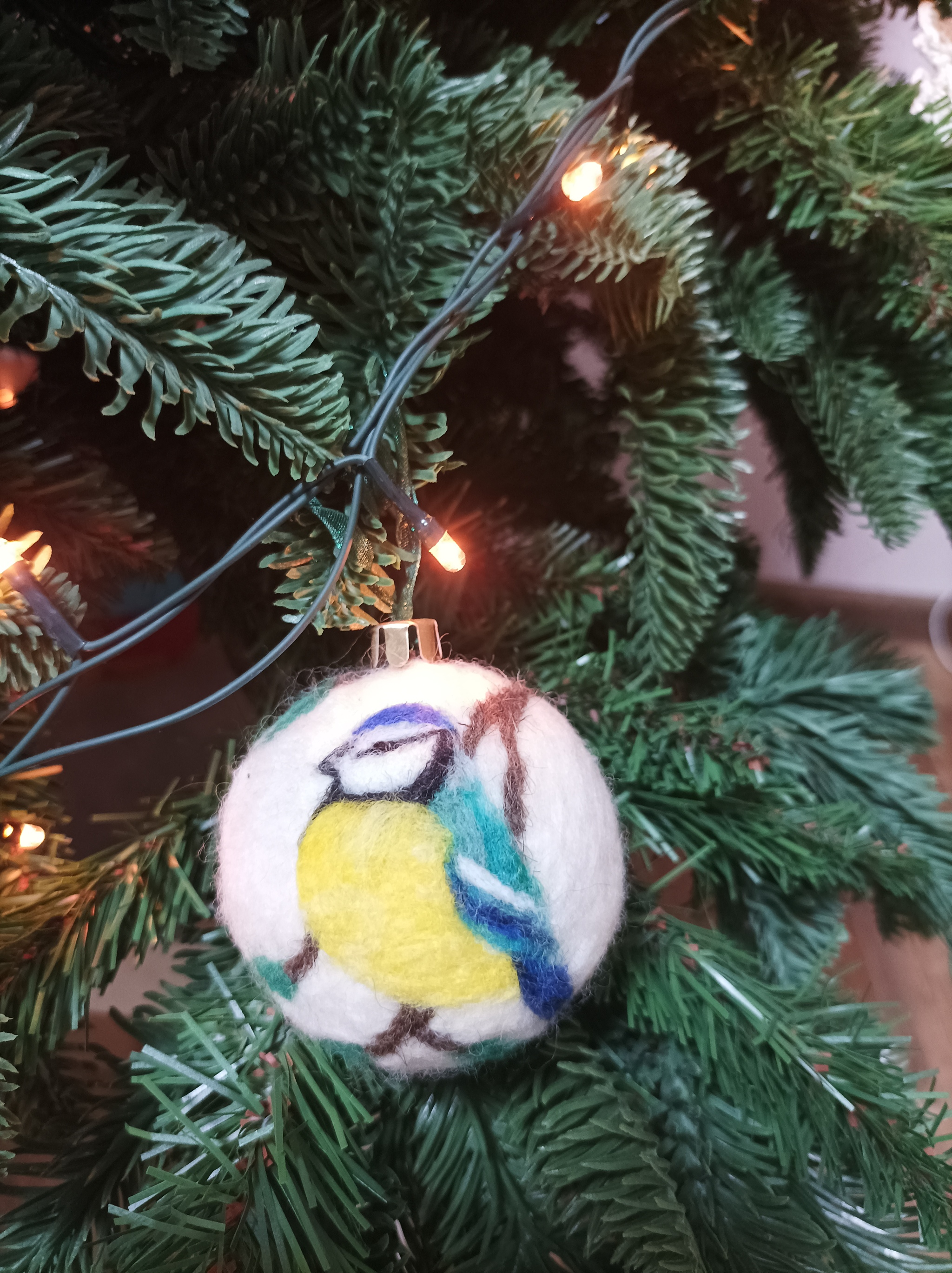 Post #12131159 - My, New Year, Needlework with process, Christmas decorations, Wallow, Dry felting, Longpost, Friday tag is mine