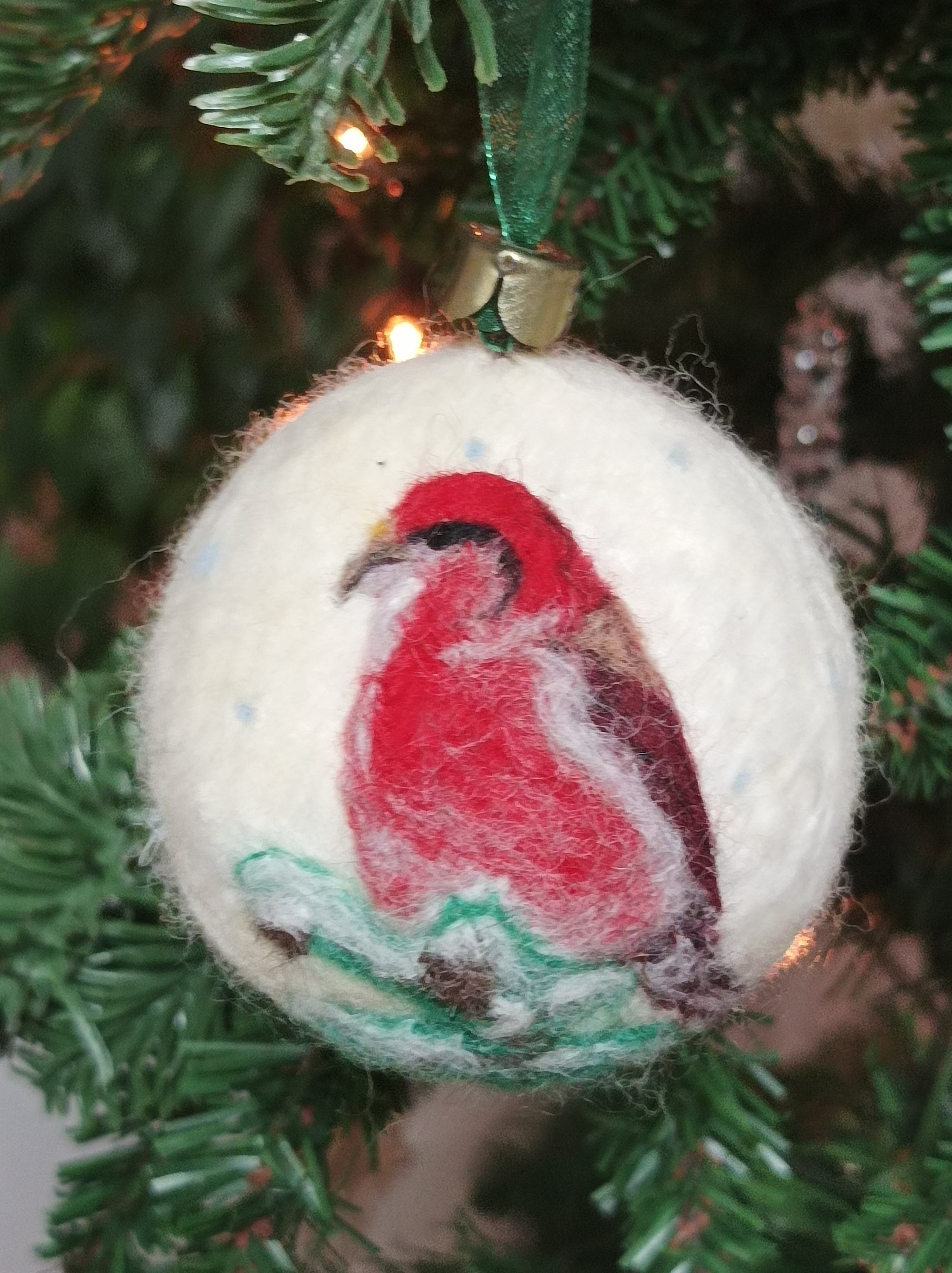 Post #12131159 - My, New Year, Needlework with process, Christmas decorations, Wallow, Dry felting, Longpost, Friday tag is mine