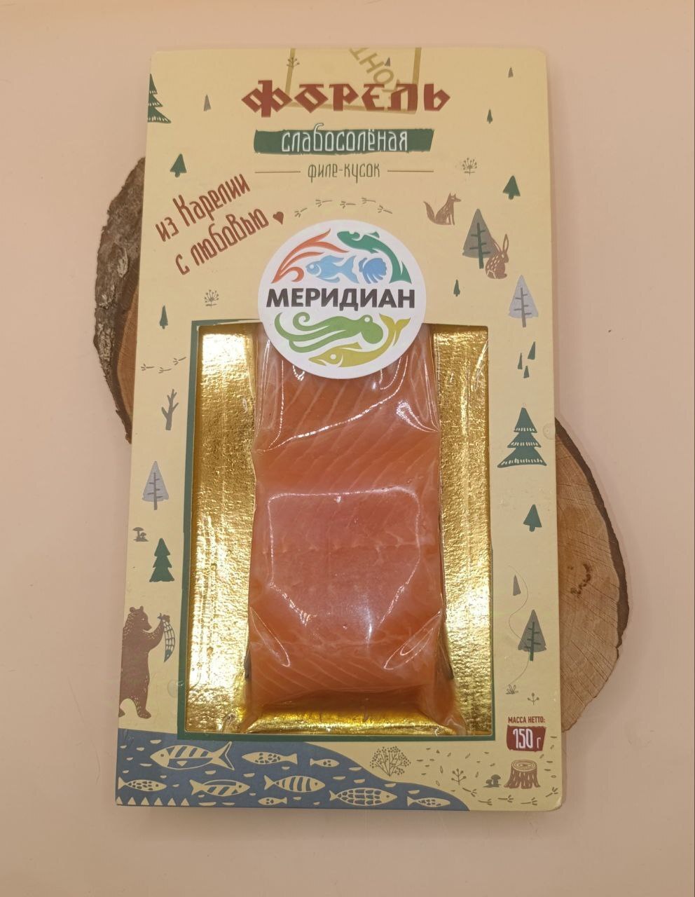 Vacuum Sealed Lightly Salted Trout Review - My, Overview, Trout, Red Fish, Review, Opinion, Longpost, Food Review