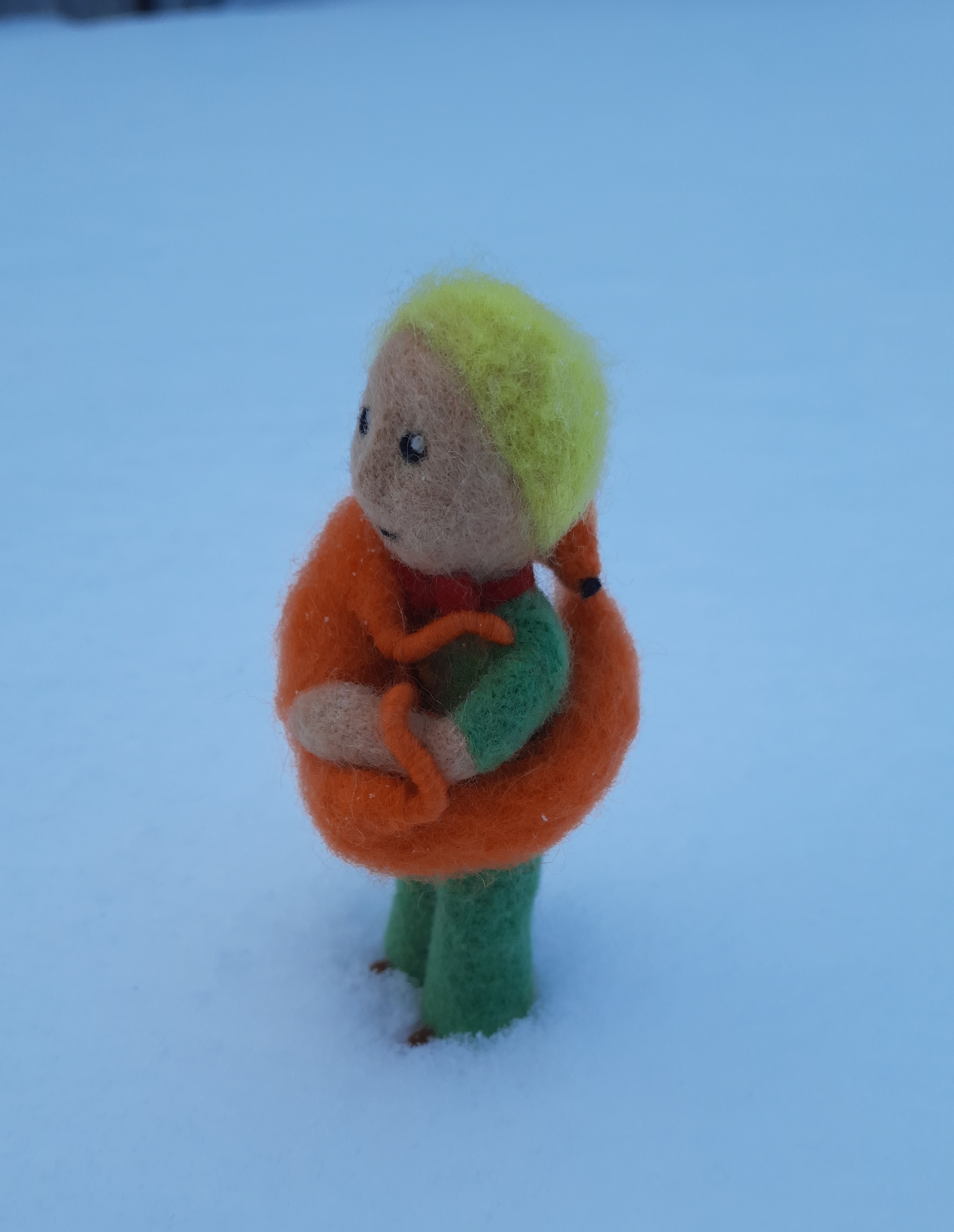 Post #12133002 - My, Little Prince, Needlework without process, Creation, Handmade, Wool, Dry felting, Longpost