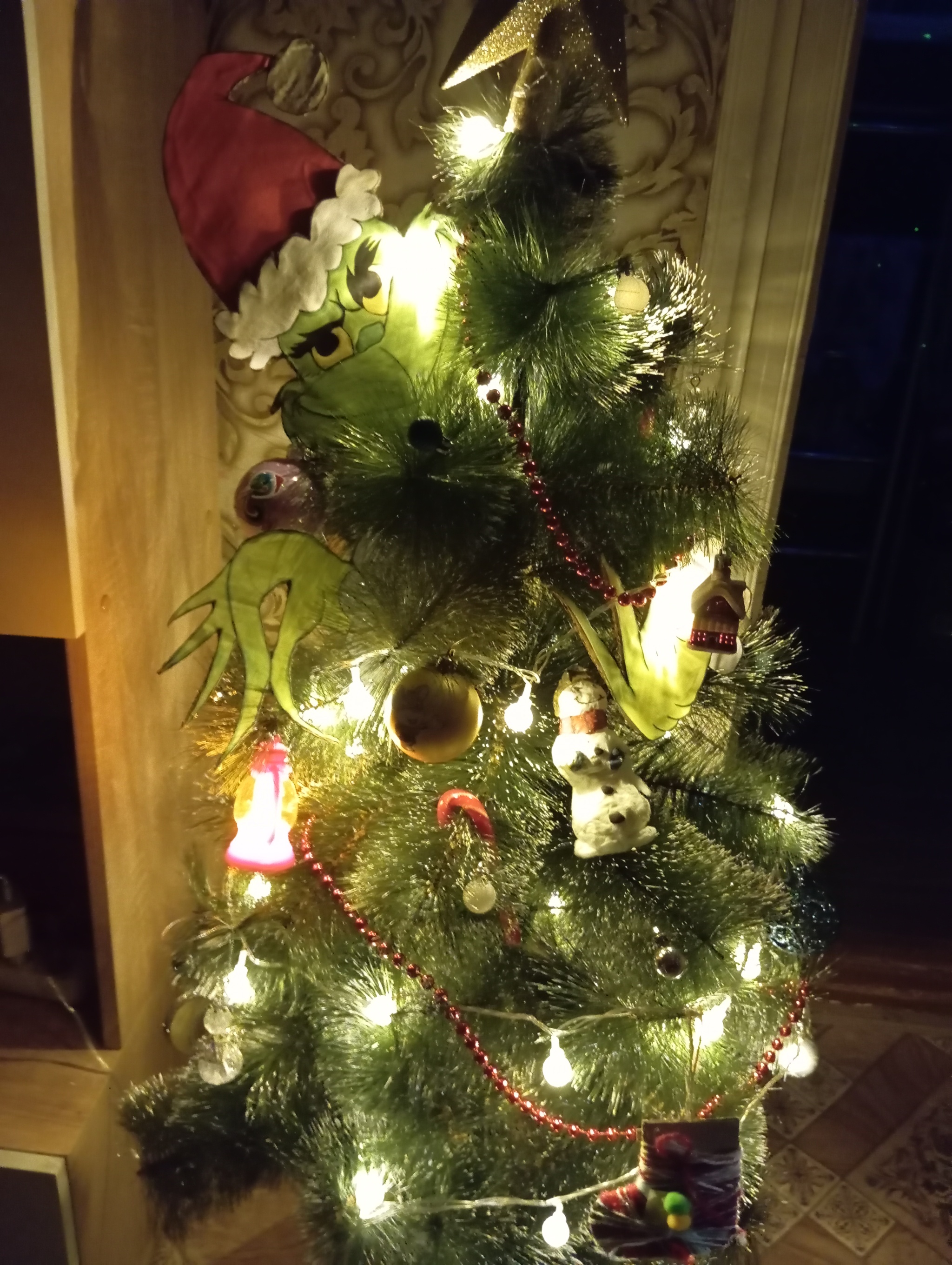 Post #12133120 - My, New Year, Creation, The Grinch Stole Christmas, Christmas trees, Longpost