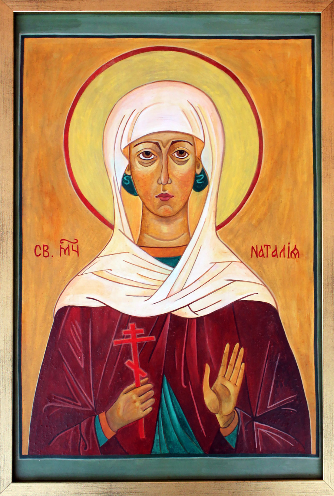 Holy Martyr Natalia of Nicomedia - My, Christianity, Birthday, Natalia, Longpost