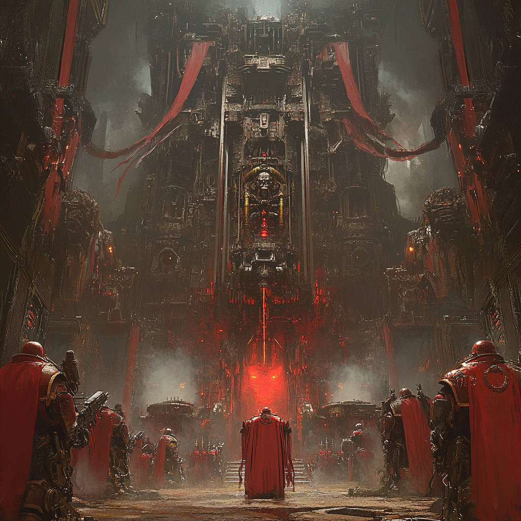 The Age of Strife in Warhammer 40,000: The Fall of Mankind and the Hope of the Imperium - My, Lore of the universe, Warhammer 40k, Warhammer, Artificial Intelligence, Нейронные сети, Suno, Neuromusic, Video, Vertical video, Longpost