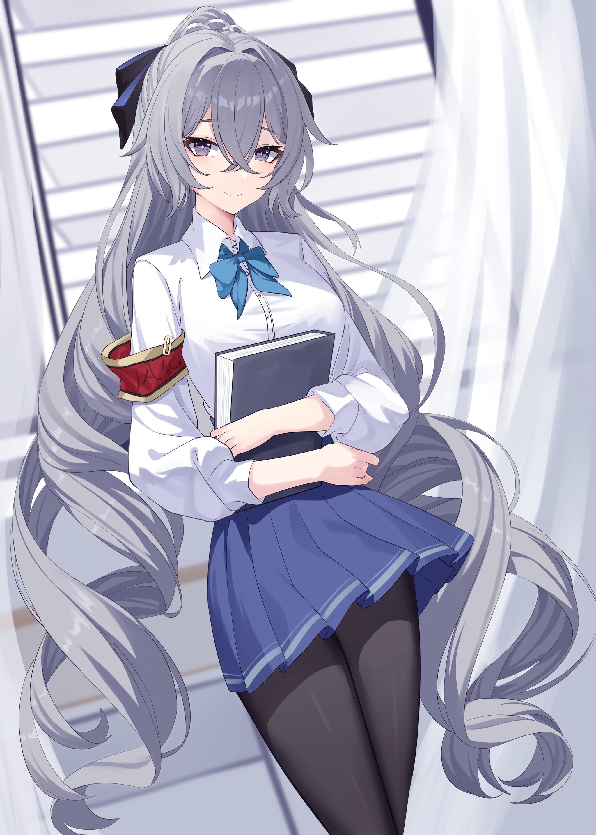 Пришло время занятий - Anime Art, Аниме, Honkai Impact, Bronya Zaychik