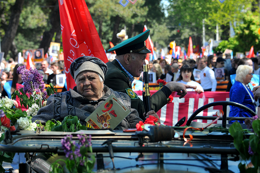 City life in photographs - My, The photo, Past, Anapa, May 9 - Victory Day, Longpost