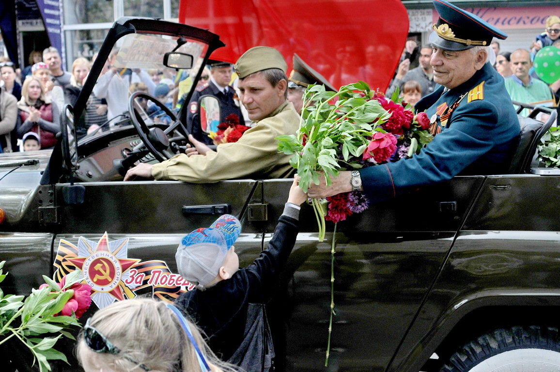 City life in photographs - My, The photo, Past, Anapa, May 9 - Victory Day, Longpost