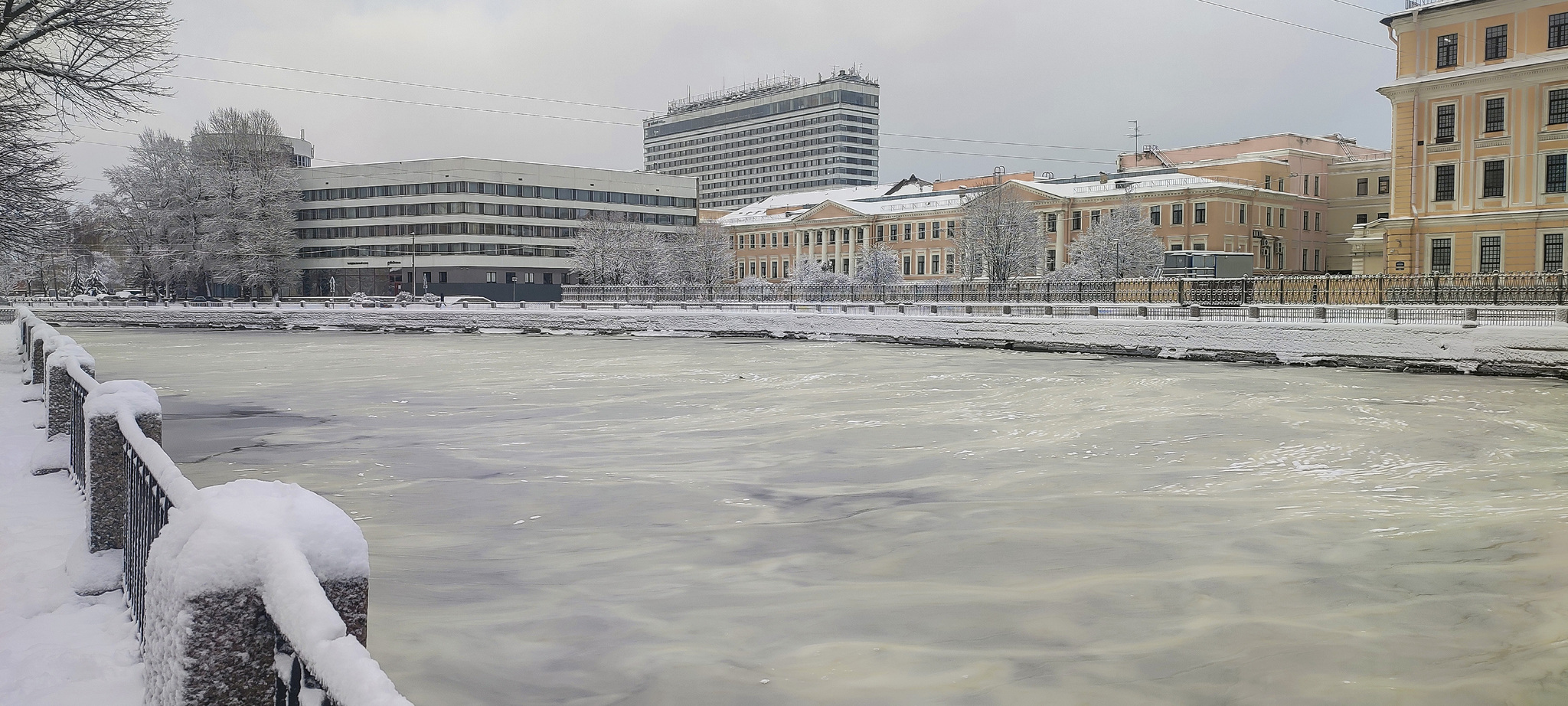 Peter - My, Saint Petersburg, Fontanka, Azimuth, Winter, City walk, The photo