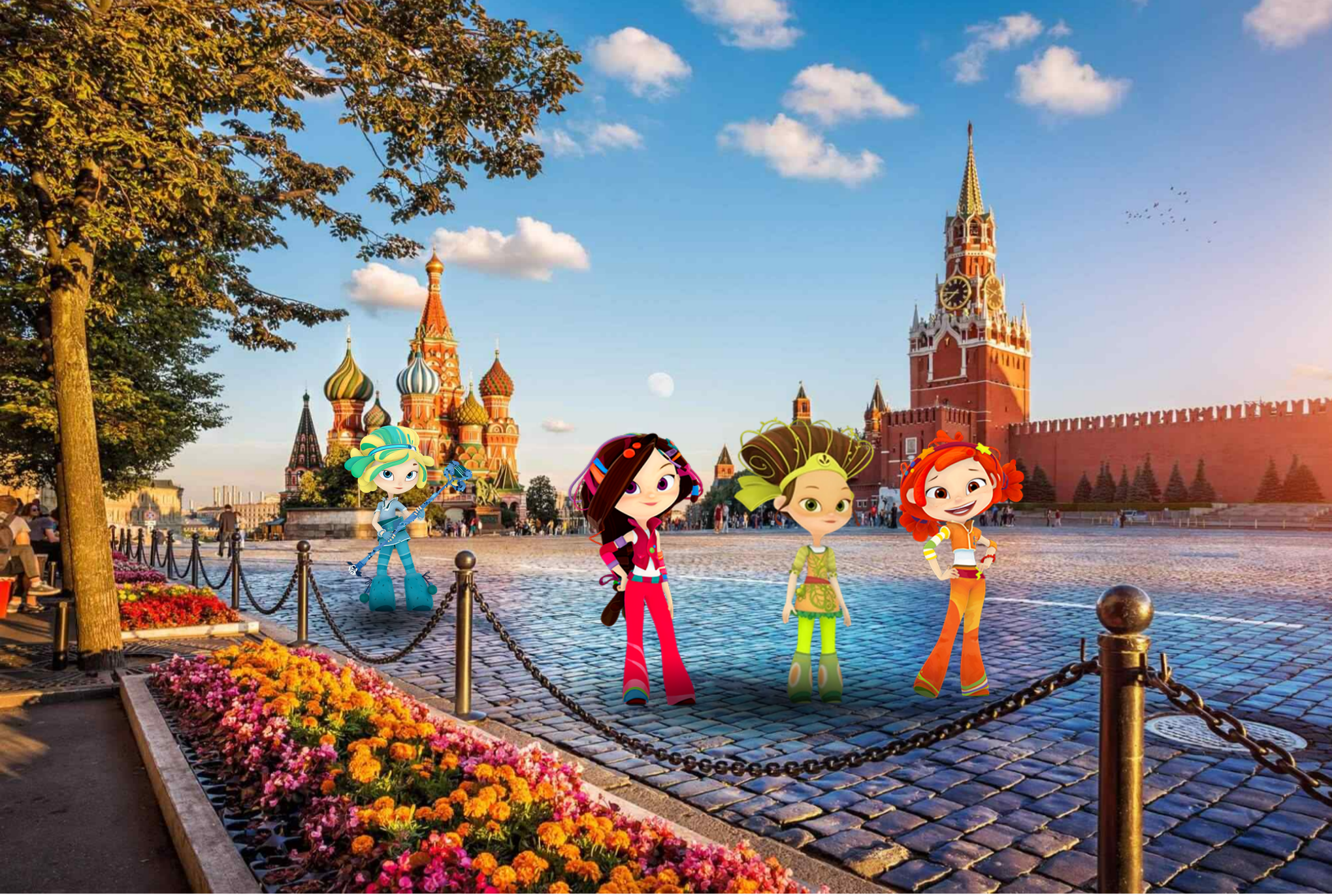 Heroes Fairytale Patrol in Moscow - sights, Cities of Russia, Fairytale Patrol, Travel across Russia, Video, Longpost