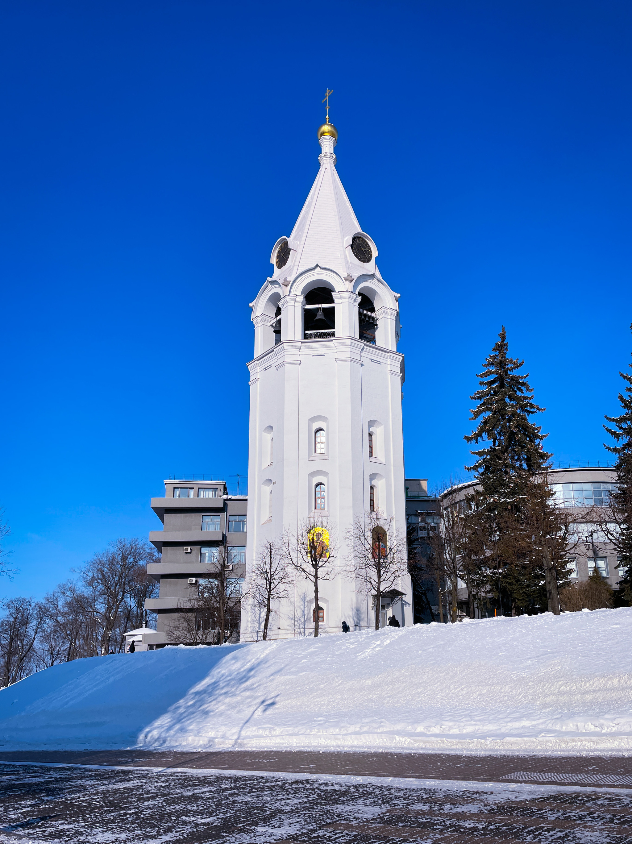 A piece of Nizhny Novgorod - My, The photo, Nizhny Novgorod, Winter, Longpost