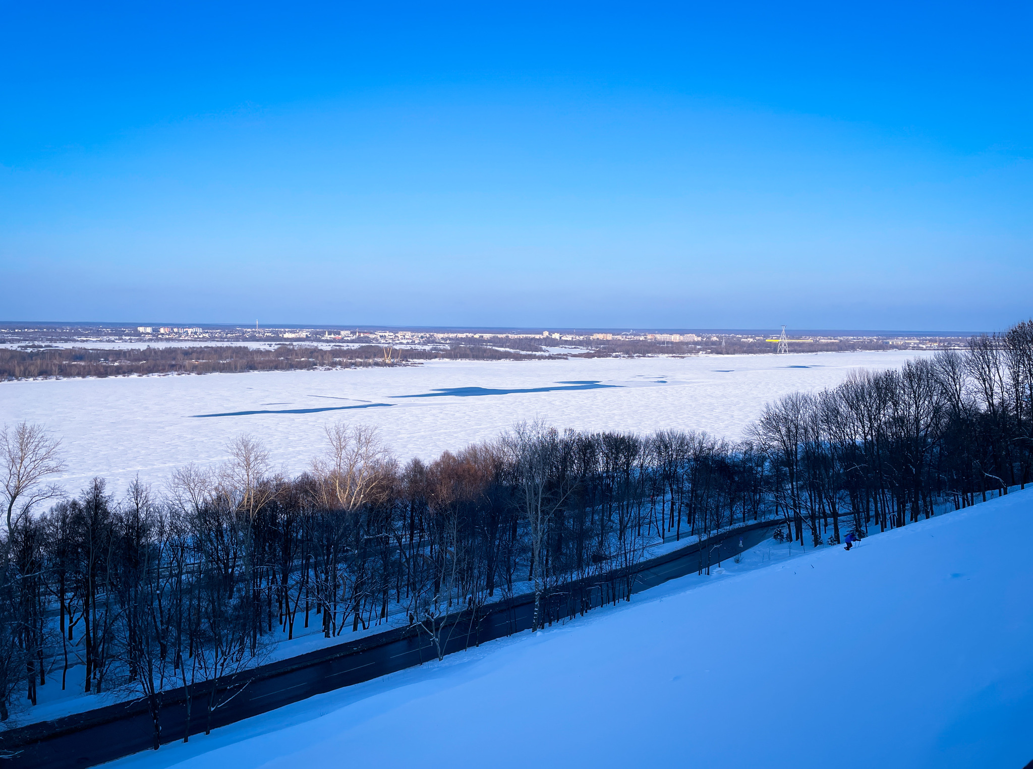 A piece of Nizhny Novgorod - My, The photo, Nizhny Novgorod, Winter, Longpost