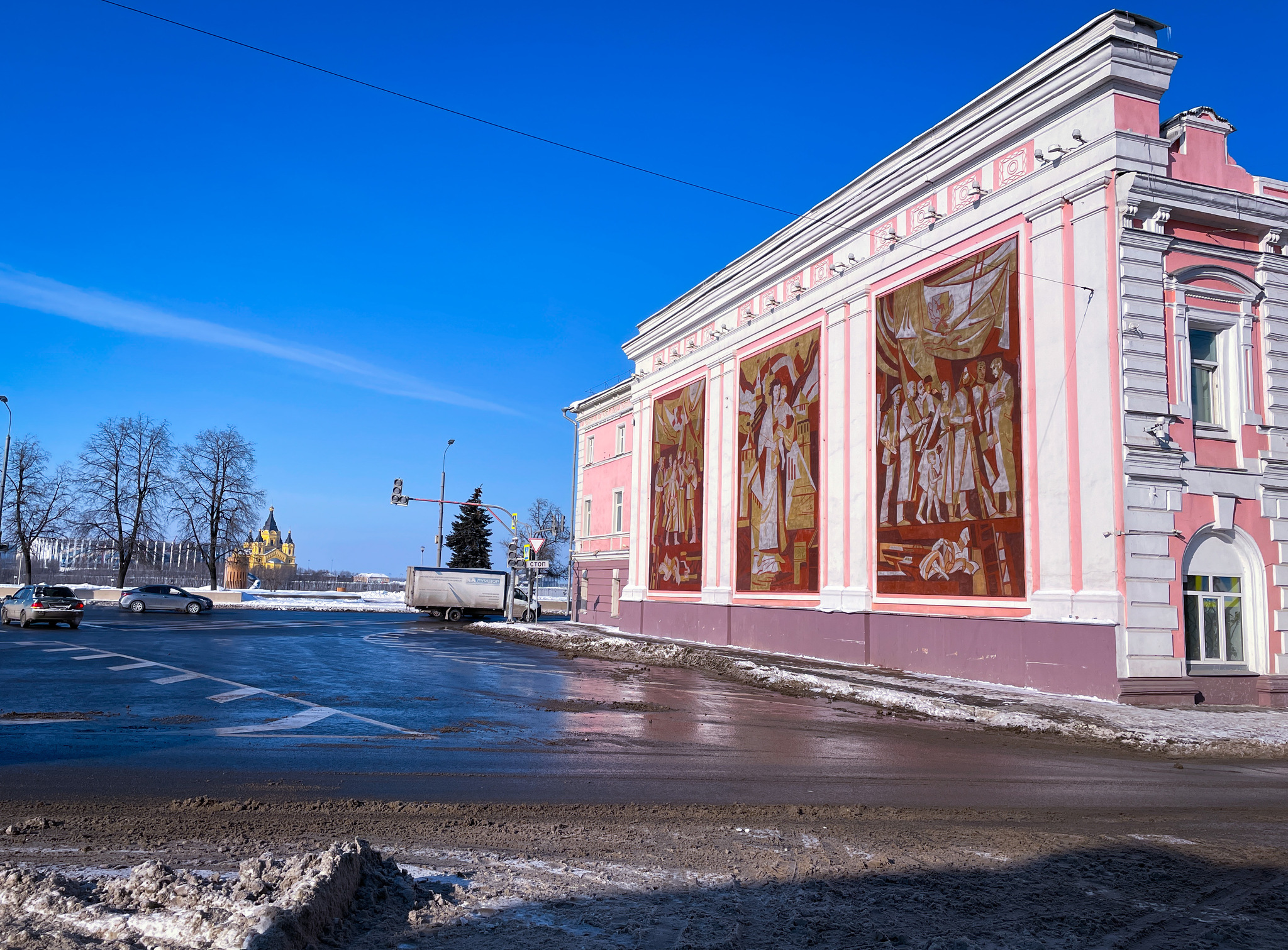 A piece of Nizhny Novgorod - My, The photo, Nizhny Novgorod, Winter, Longpost