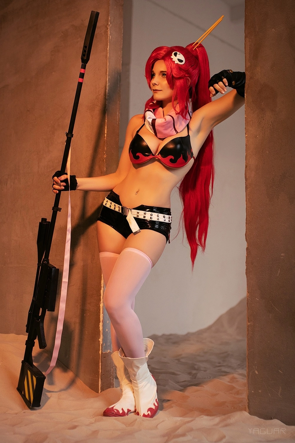 Tengen Toppa Gurren-Lagann | Ёко Литтнер - Косплей, Yoko Littner, Gurren Lagann, Reilin, Фотография, ВКонтакте (ссылка), Длиннопост