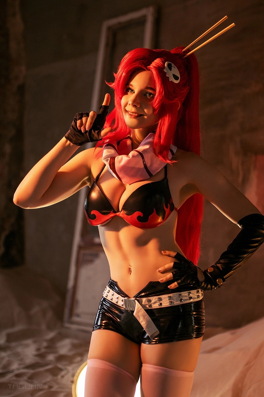 Tengen Toppa Gurren-Lagann | Ёко Литтнер - Косплей, Yoko Littner, Gurren Lagann, Reilin, Фотография, ВКонтакте (ссылка), Длиннопост