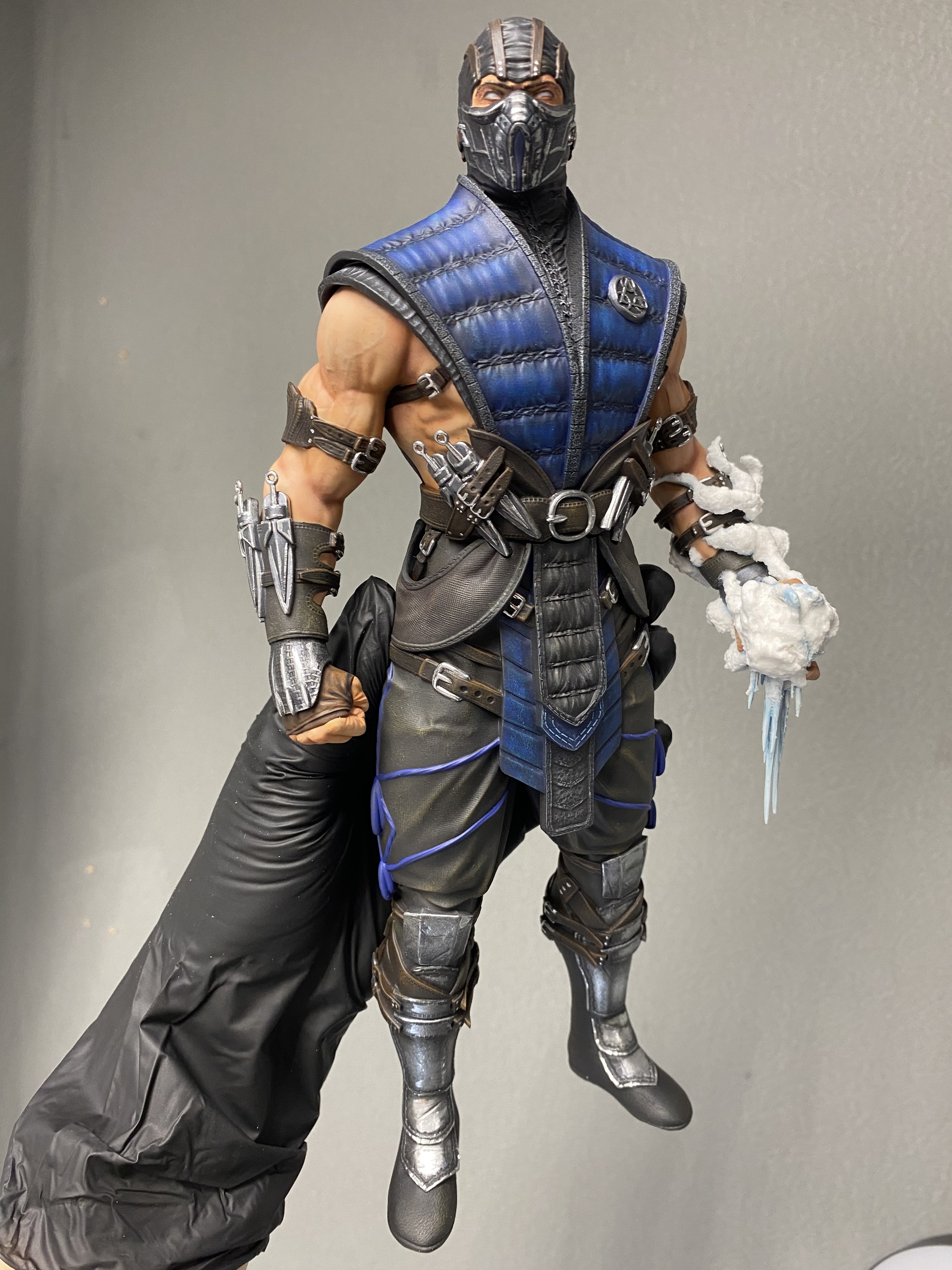 Sub-zero painting 3d printing - My, Sub Zero, Mortal kombat, Painting miniatures, 3D печать, Longpost