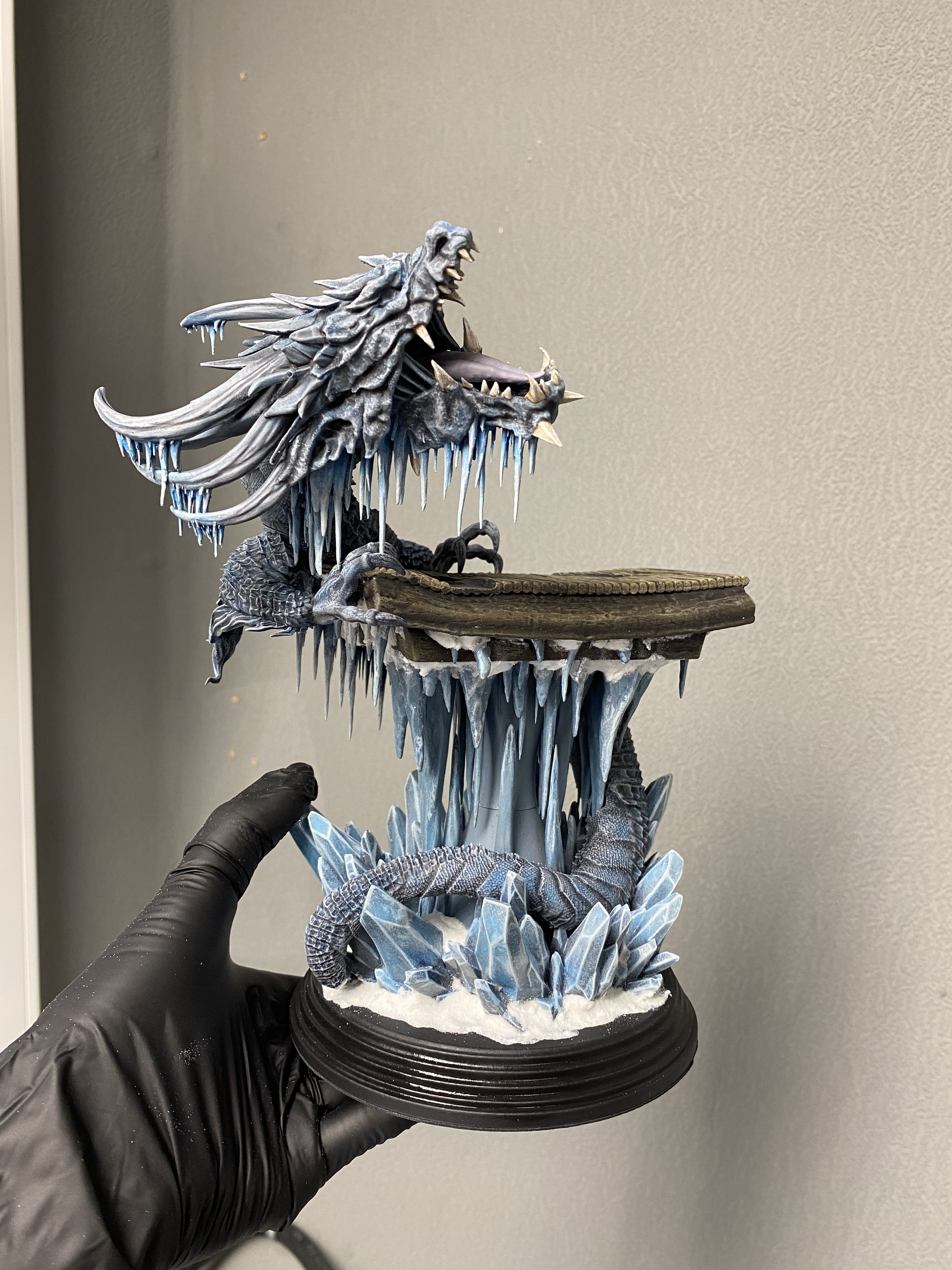 Sub-zero painting 3d printing - My, Sub Zero, Mortal kombat, Painting miniatures, 3D печать, Longpost