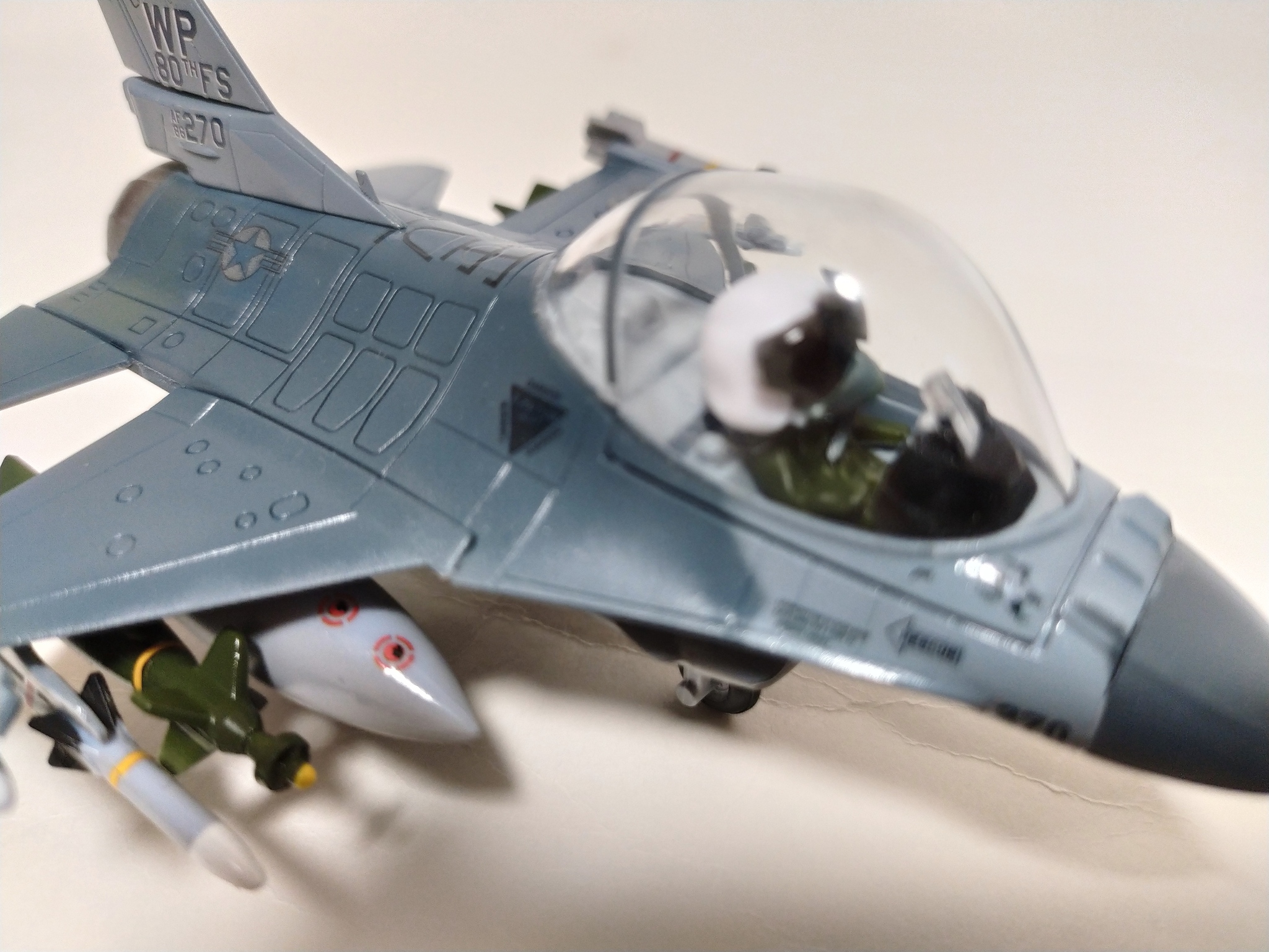 F-16 C. Christmas tree toy - My, Modeling, Scale model, f-16, Collecting, Stand modeling, Christmas decorations, Longpost