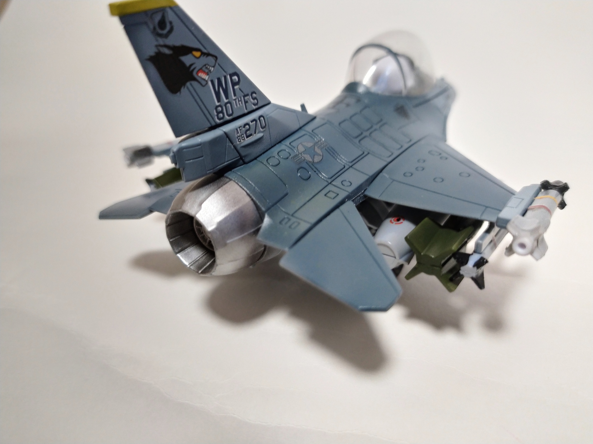 F-16 C. Christmas tree toy - My, Modeling, Scale model, f-16, Collecting, Stand modeling, Christmas decorations, Longpost