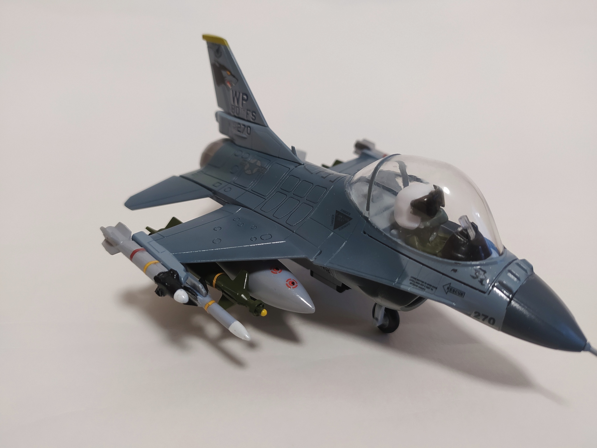 F-16 C. Christmas tree toy - My, Modeling, Scale model, f-16, Collecting, Stand modeling, Christmas decorations, Longpost