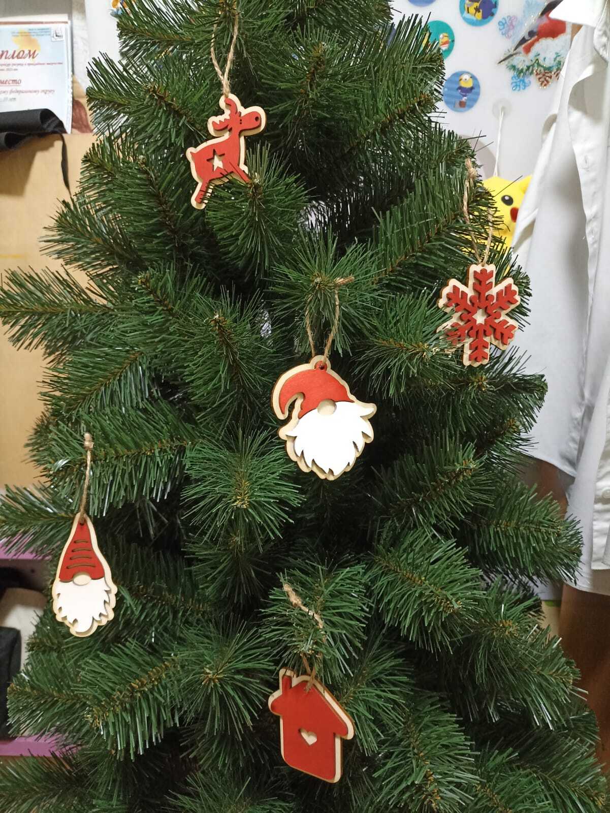 Our Christmas tree decorations are already delighting customers! - My, New Year, Toys, CNC, Laser cutting, With your own hands, Christmas trees, Winter