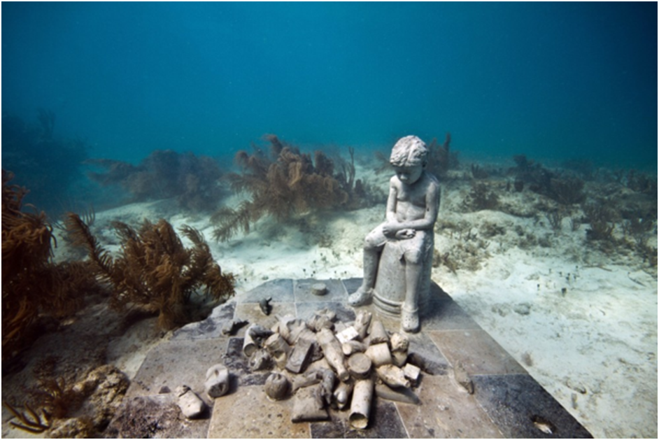 A creepy museum that is located at the bottom of the sea - My, Informative, sights, Art, Museum, Country, Around the world, Longpost