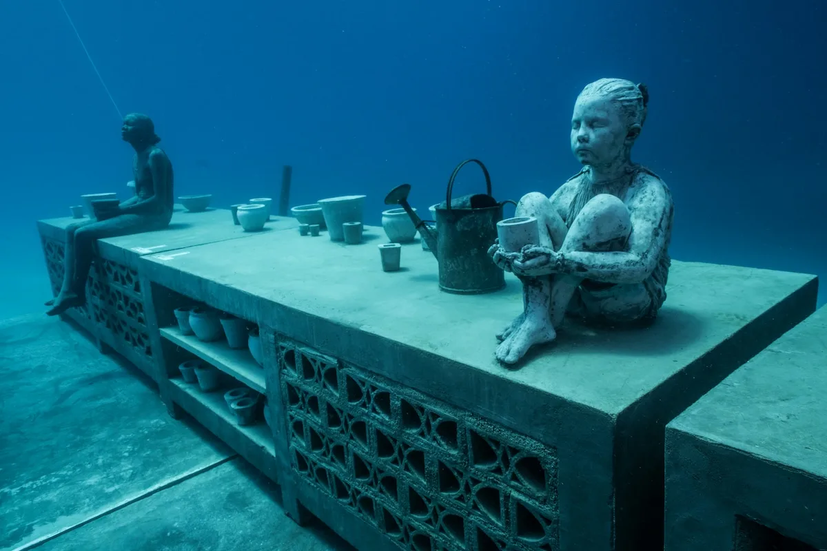 A creepy museum that is located at the bottom of the sea - My, Informative, sights, Art, Museum, Country, Around the world, Longpost