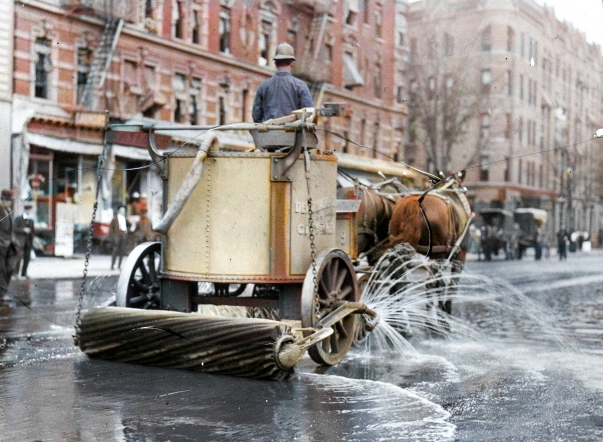 A selection of interesting and unusual photographs from the USA. 20 colorized photographs of the 20th century. Part XIII - My, Old photo, Historical photo, The photo, USA, 20th century, Colorization, Longpost