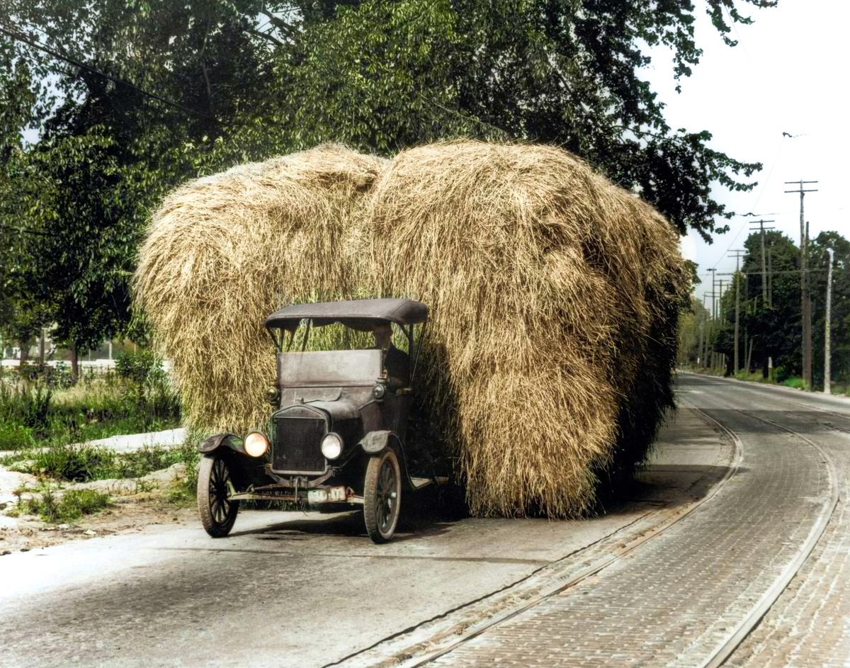 A selection of interesting and unusual photographs from the USA. 20 colorized photographs of the 20th century. Part XIII - My, Old photo, Historical photo, The photo, USA, 20th century, Colorization, Longpost