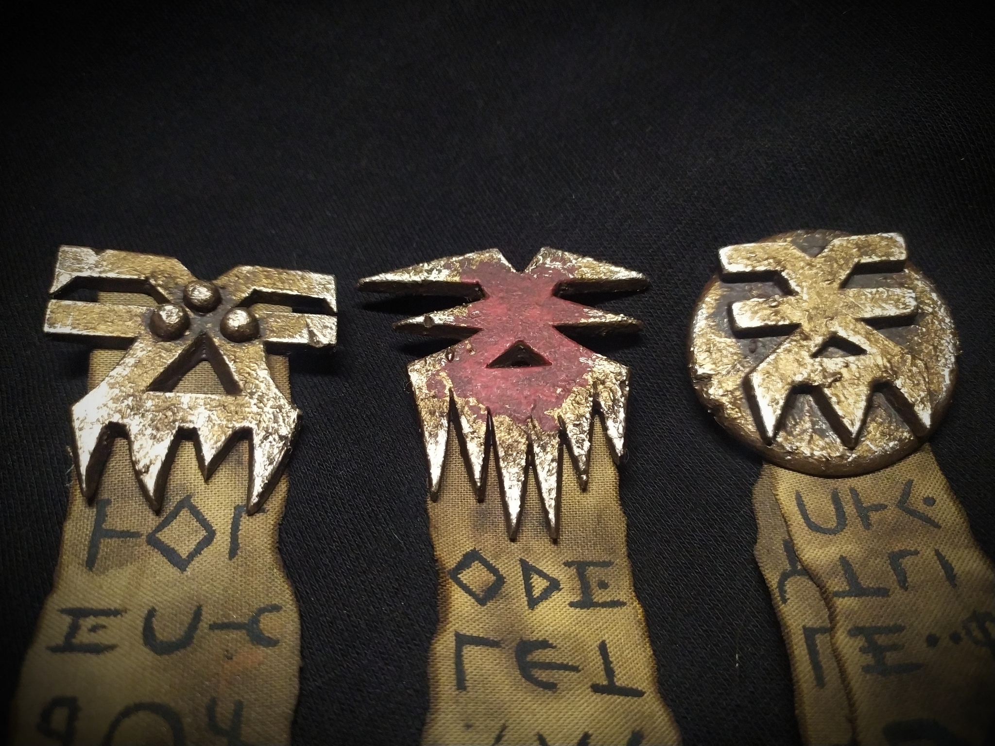 Seals of Chaos - Khorne and Nurgle - My, Warhammer 40k, Warhammer, Cosplay, Khorne, Nurgle