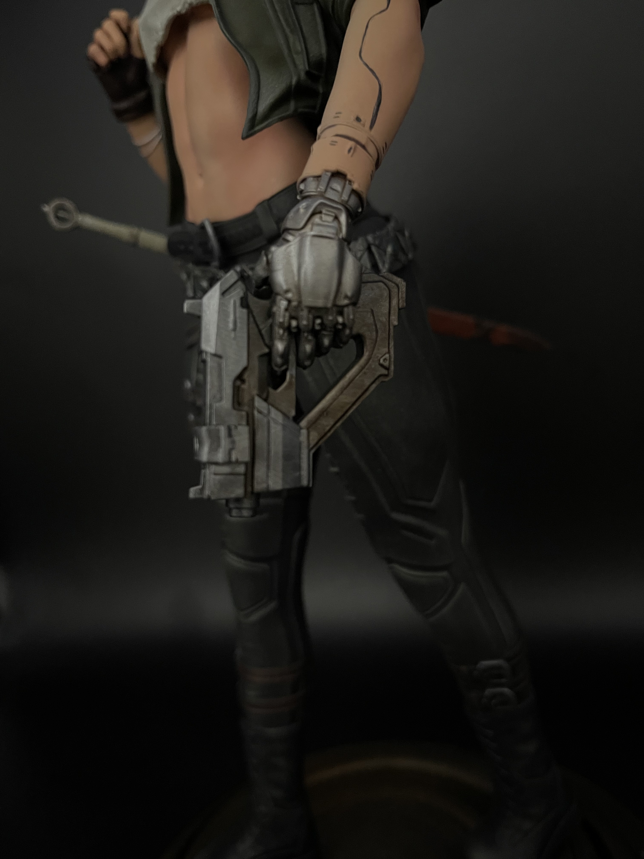 3D Print. Cyber ??Ciri. Scale 1/6 - My, 3D, 3D печать, 3D printer, Ciri, Cyberpunk, Cyberpunk 2077, Witcher, Longpost