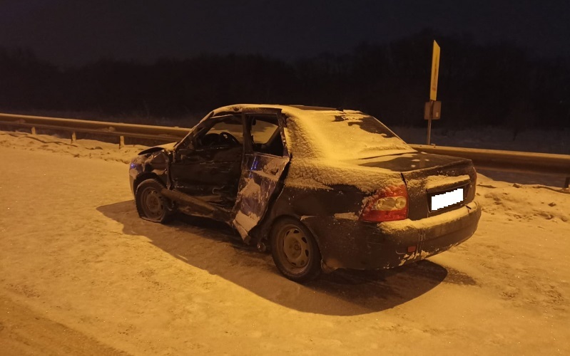 Приора на 200 км/ч протаранила шестёрку в Саранске - Негатив, Происшествие, ДТП, Авария, Нарушение ПДД, Скорость, Дорога, Авто, Видео, Длиннопост