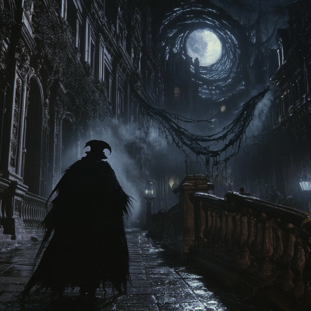 Bloodborne(1997) - Моё, Арты нейросетей, Компьютерные игры, Bloodborne, Картинки, Длиннопост