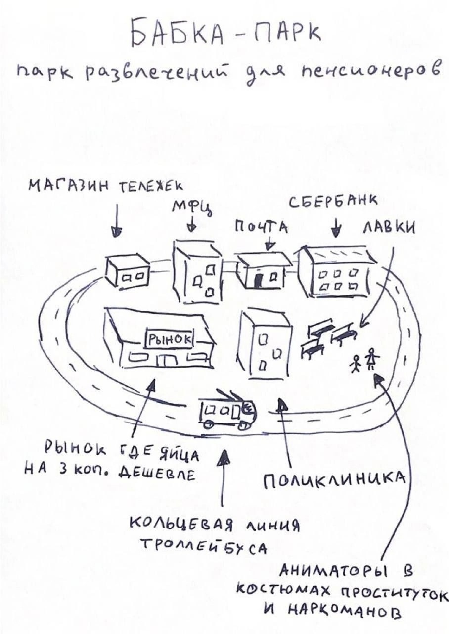 Бабка-парк - Парк, Бабка, Юмор, Повтор, Пенсионеры, Развлечения, Сарказм, Ирония