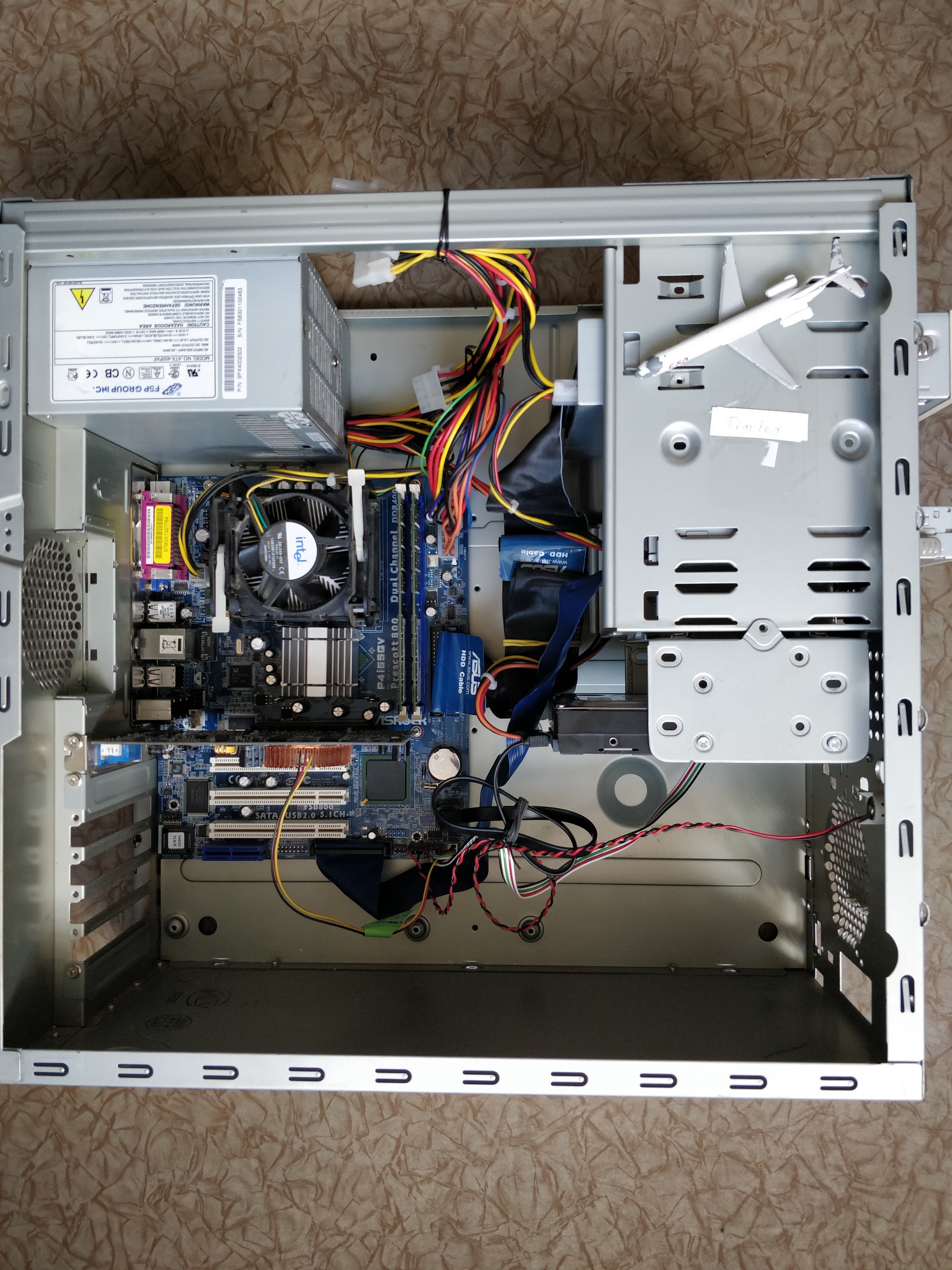 Retro PC 2000s Pentium 4 - My, Assembling your computer, Computer hardware, Retro computer, Longpost