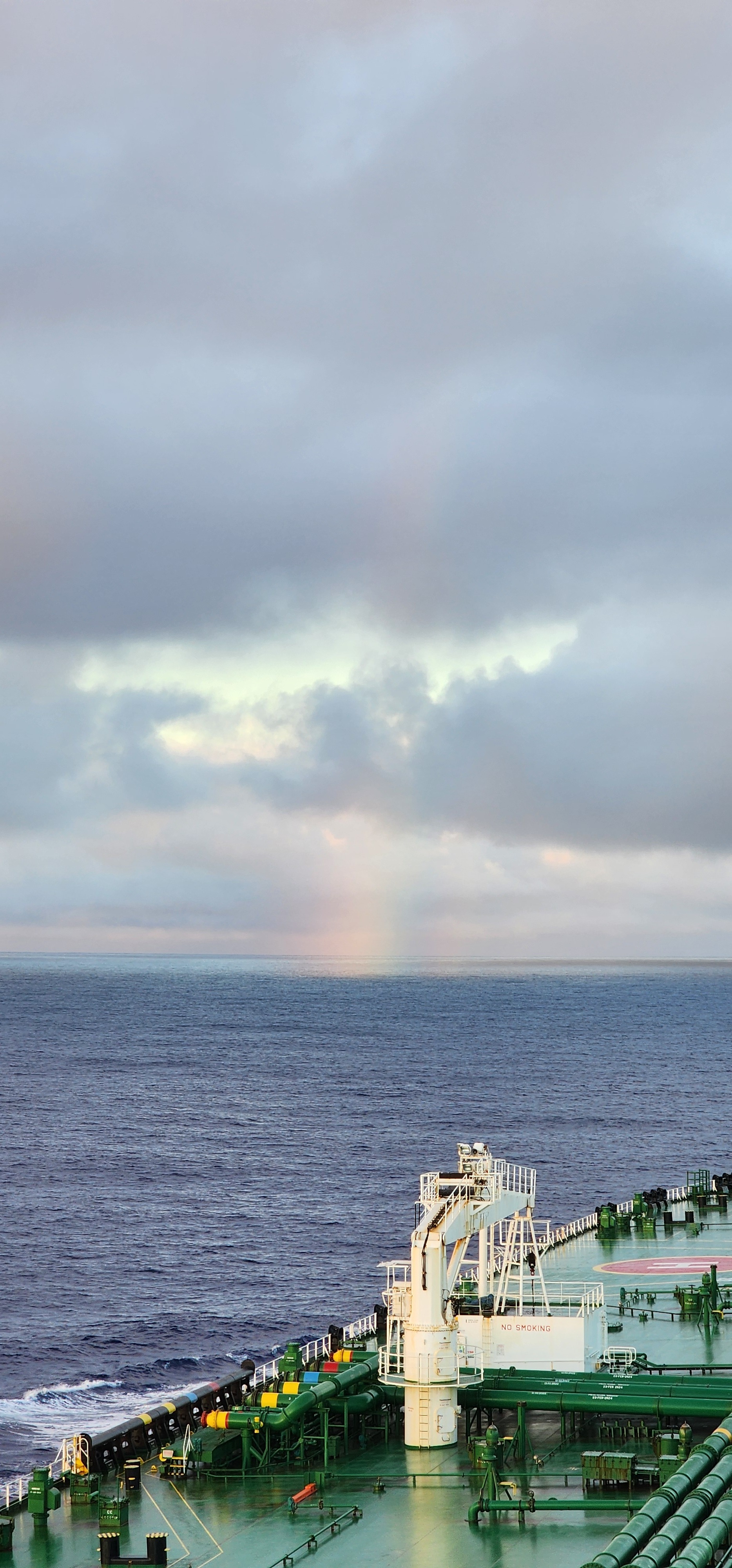 West Africa - Los Angeles, via Drake - My, Sea, Tanker, Cap, Longpost, The photo