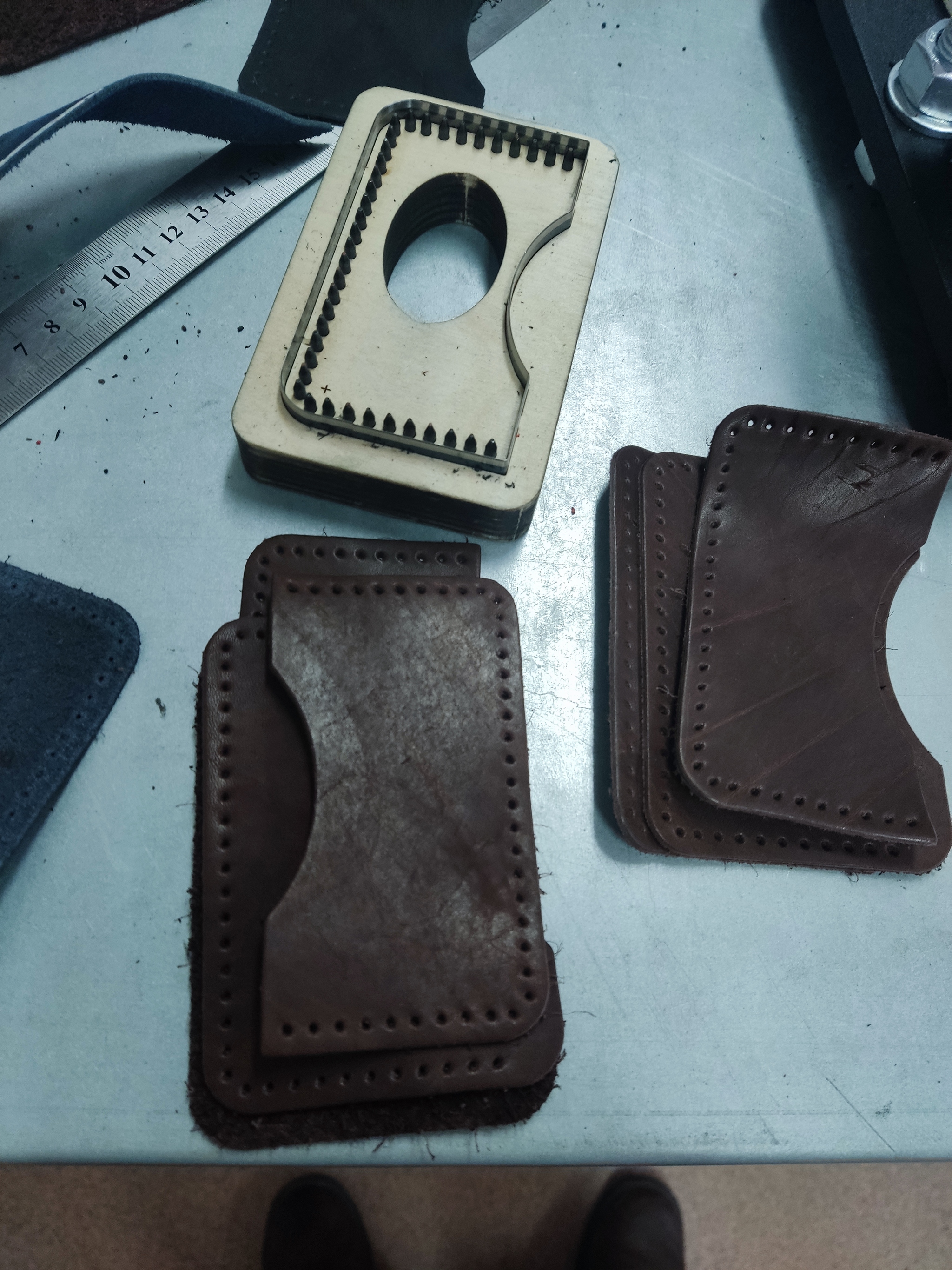 Greetings from the past! - My, Workshop, Leather products, Longpost