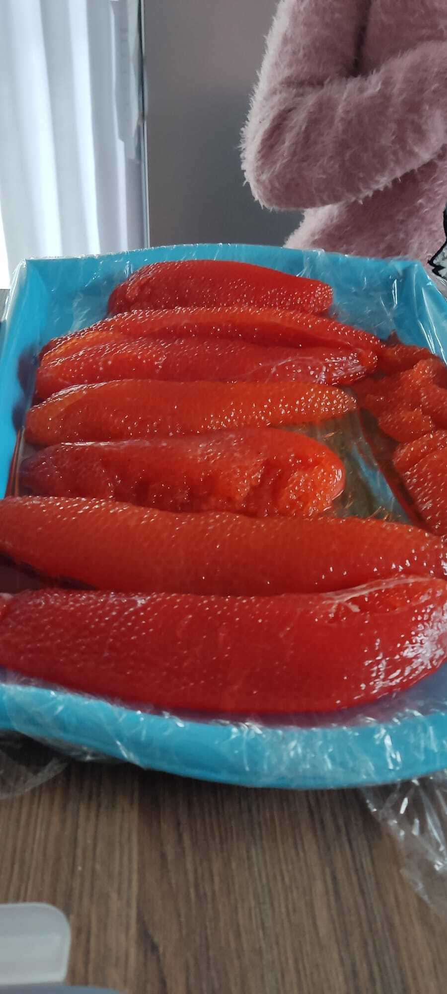 Smoked salmon caviar for Christmas - My, Red caviar, Caviar, Salmon, Smoking, Yummy, Nutrition, Food, Longpost