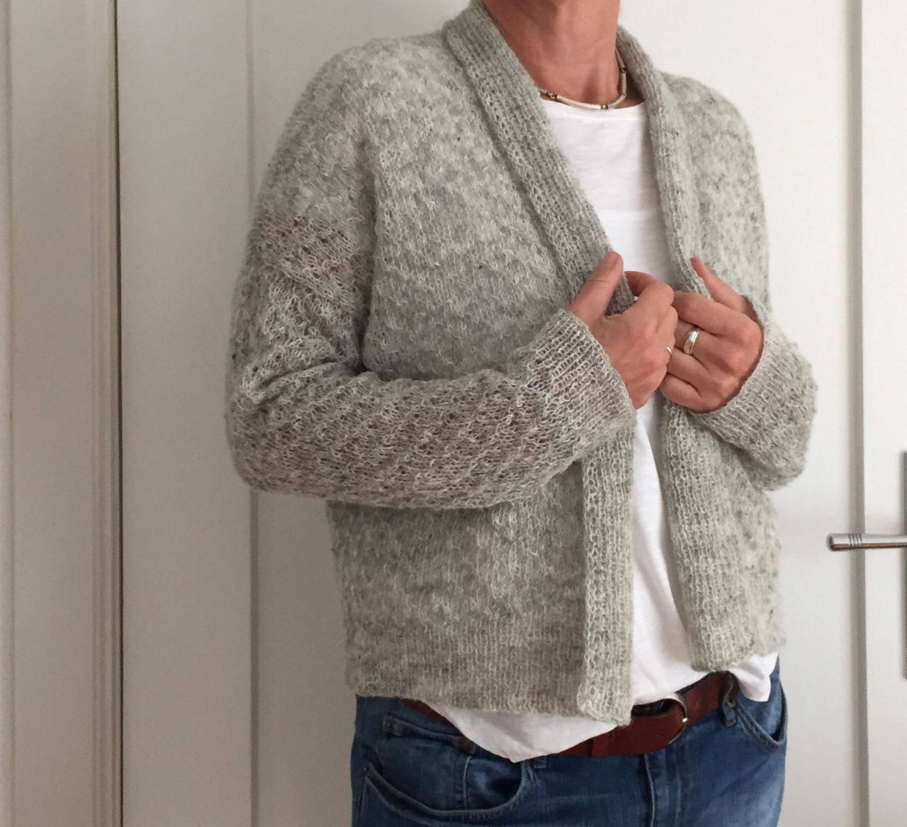 Cardigan for all times, the season of warm clothes has come - Handmade, Knitting, Pattern, Scheme, Knitting, Needlework with process, Cloth, With your own hands, Needlework, Winter clothing, Cardigan, Longpost