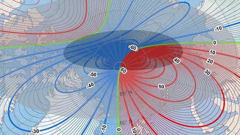 The Earth's North Magnetic Pole has moved closer to Russian territory... - The science, Land, Magnetic pole, Study of, Planet Earth